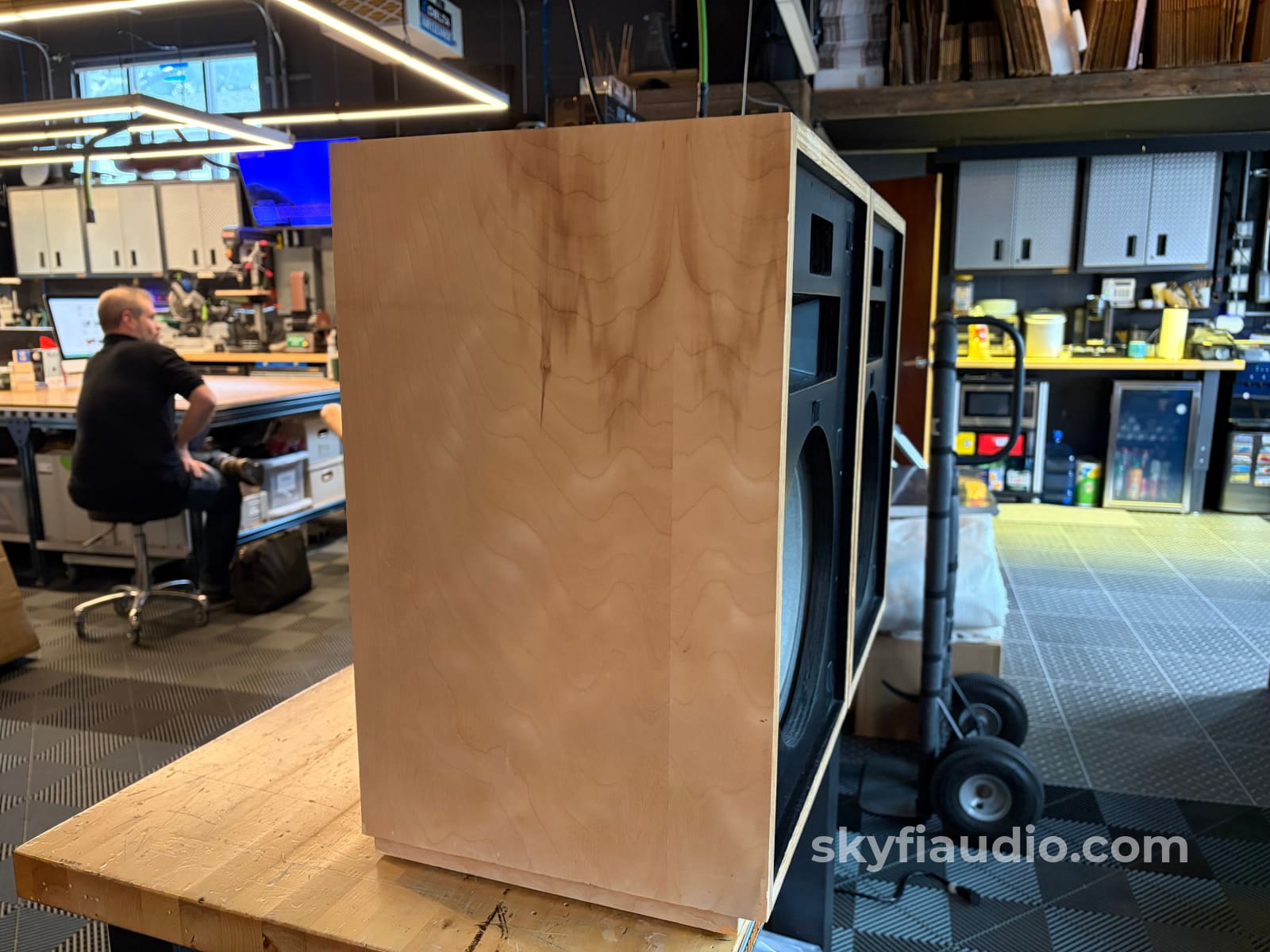 Klipsch Heresy I HBR - Lightly Sanded Original Finish Speakers