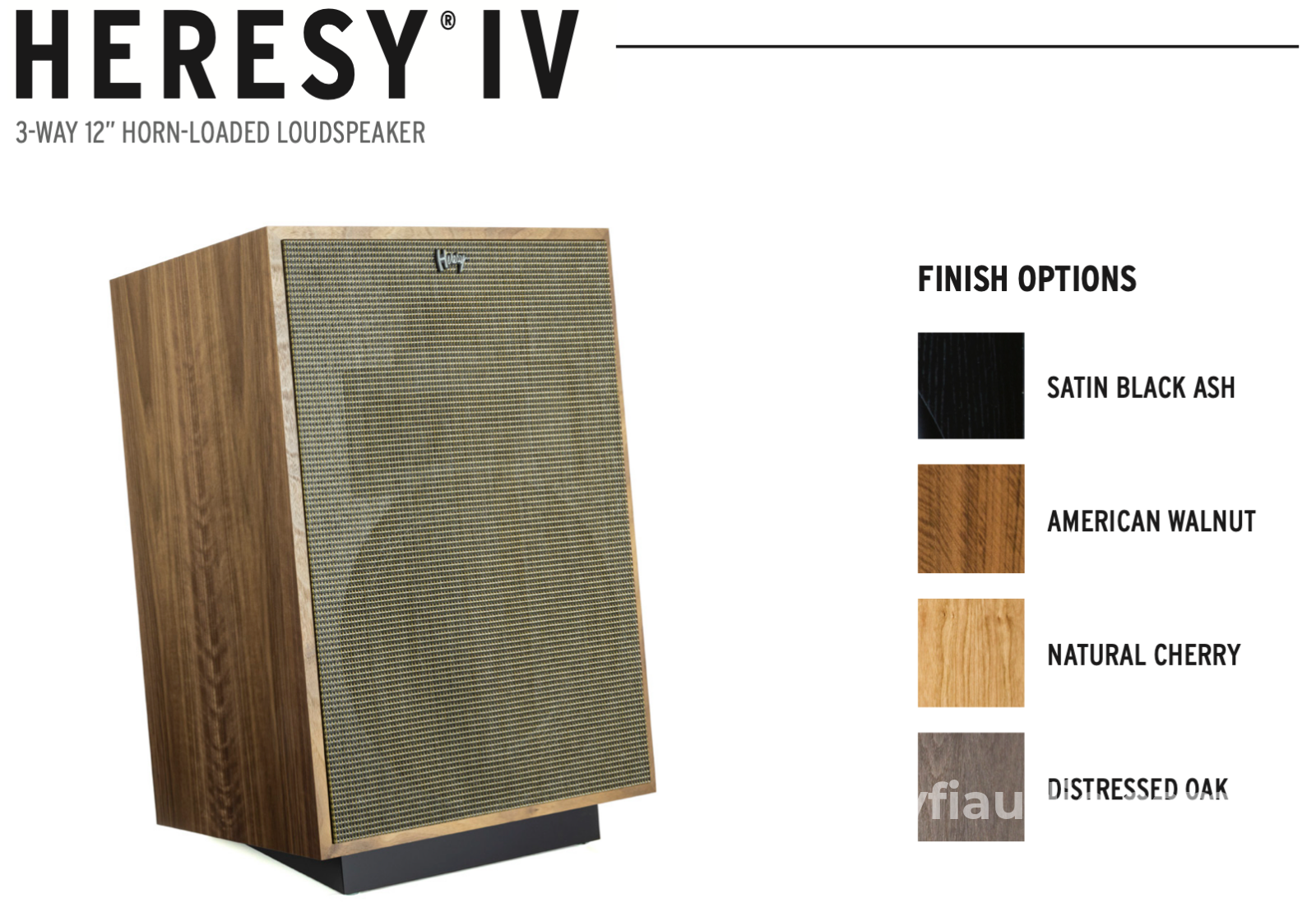 Klipsch Heresy Iv Heritage Series Speakers (Pair) - New In Box