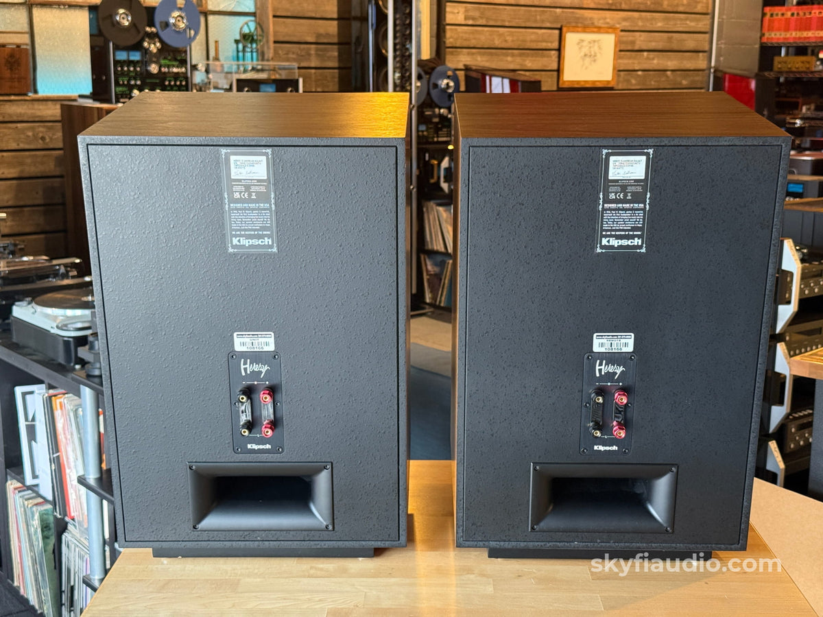 Klipsch Heresy IV Speakers American Walnut- Pre-Loved - Speakers