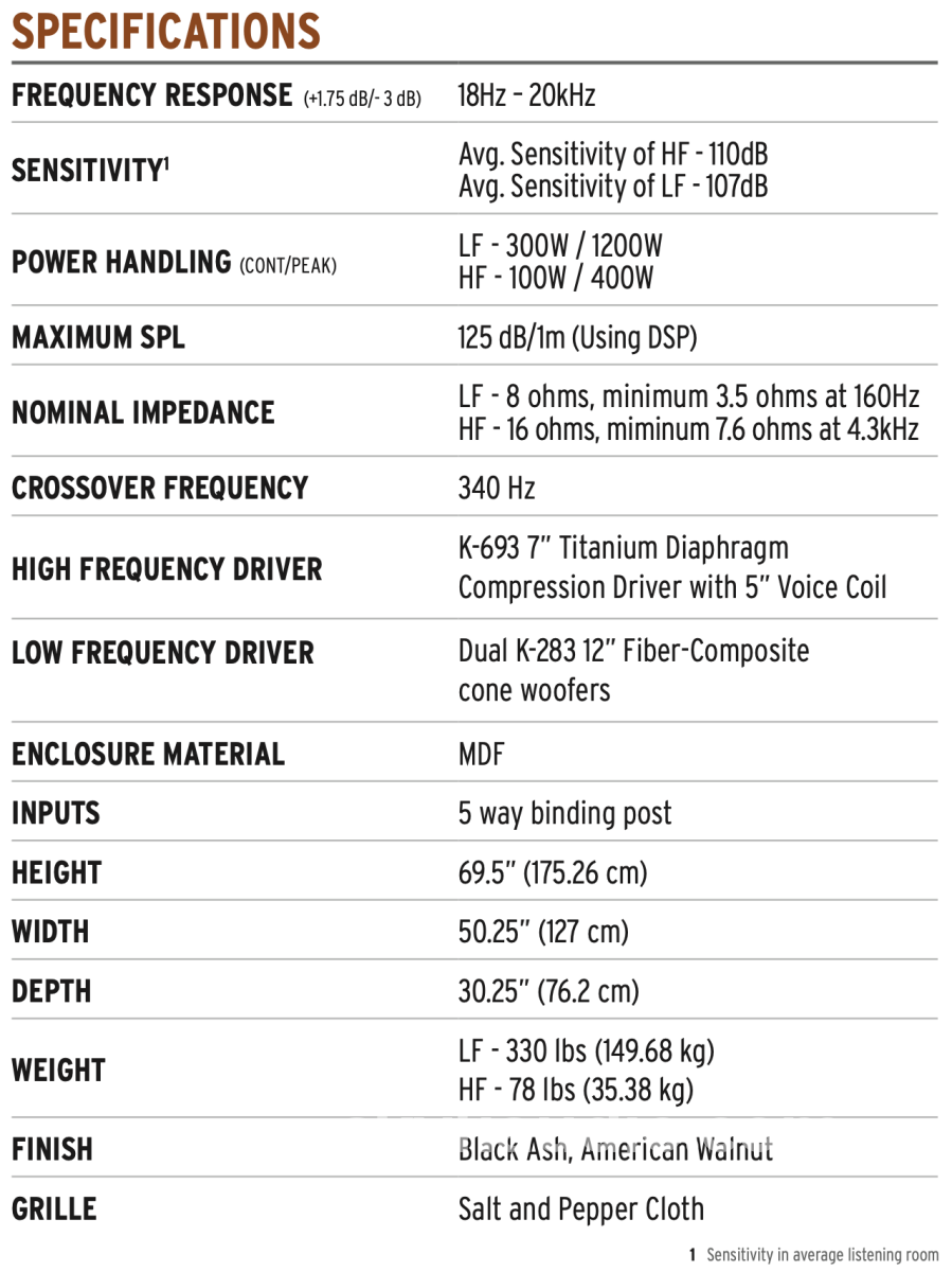 Klipsch Jubilee Heritage Series Speakers (Pair) - NEW w/ Free Shipping