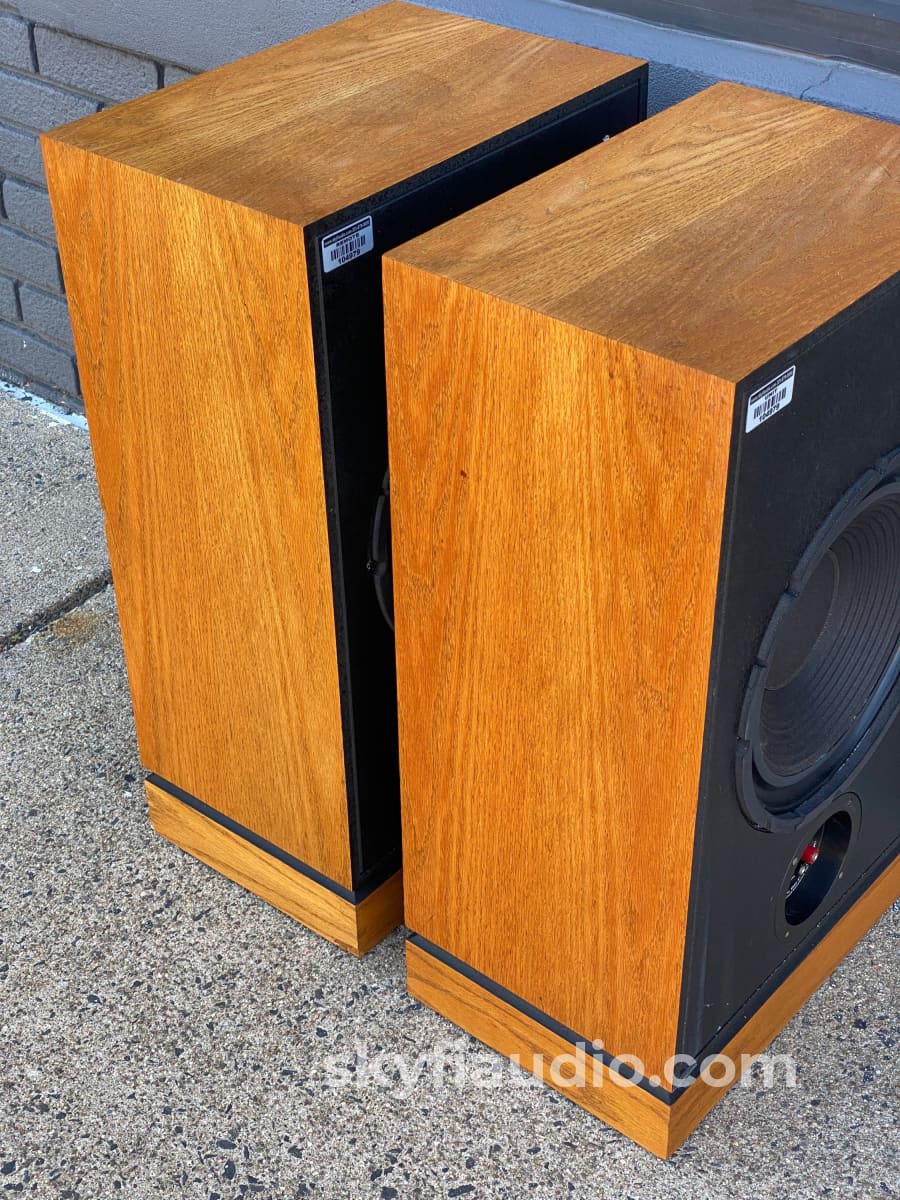 Klipsch Kg4 Vintage Speakers In Oak - Serviced