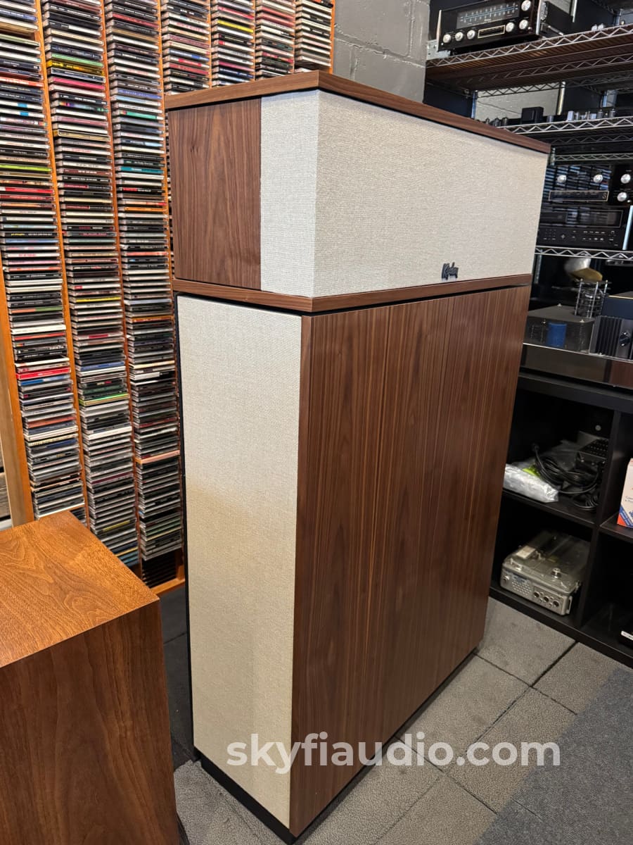 Klipsch Klipschorn AK6 and AK7 Custom Lambswool Grills (Pair) - NEW