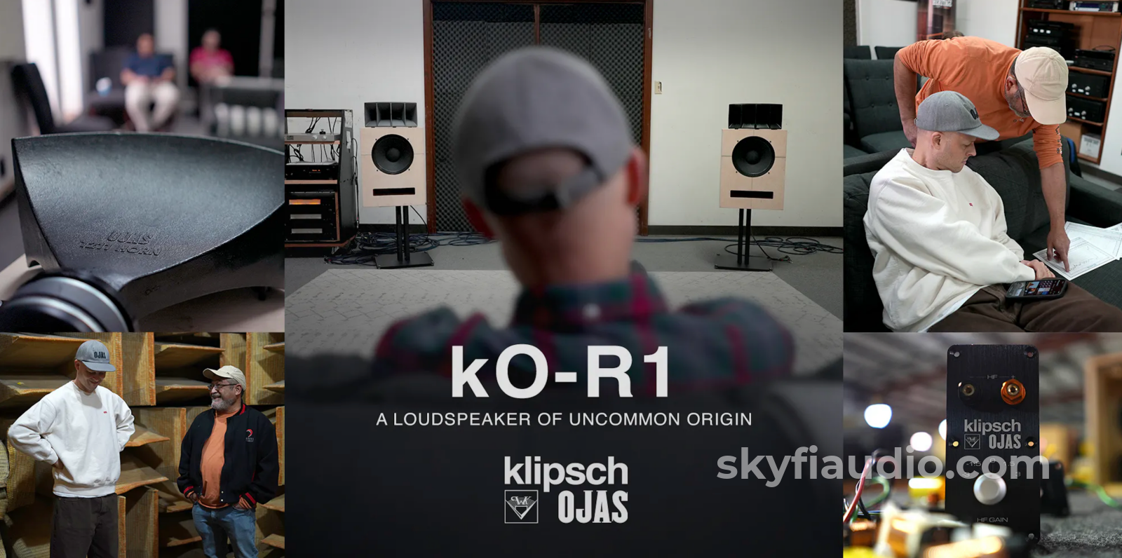 Klipsch + Ojas Ko-R1 2-Way Multicell Loudspeaker - Limited Edition (Preorder) Speakers