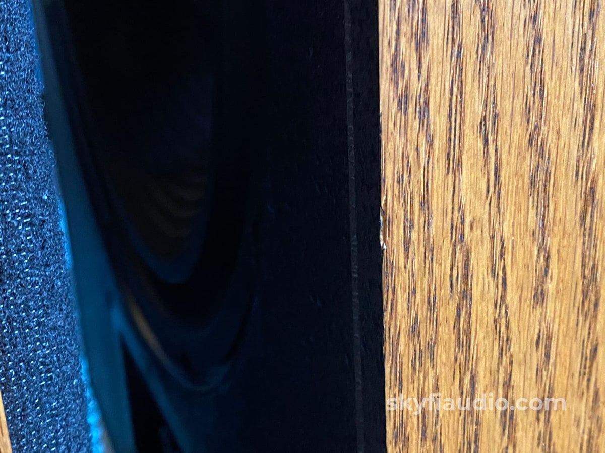 Klipsch Quartet Vintage Floor Standing Speakers - Oak Oil Finish
