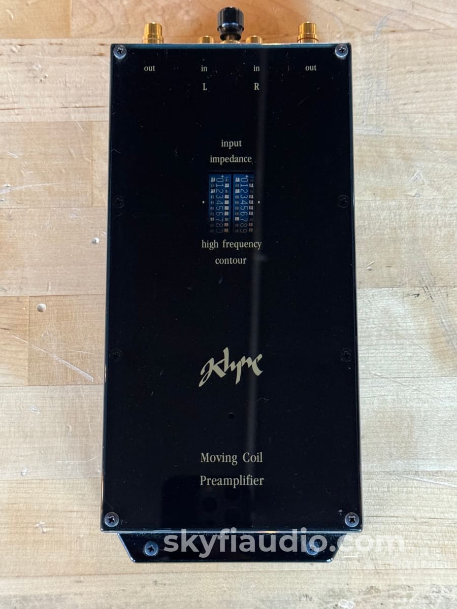 Klyne Sk-2A Moving Couil Step Up Phono Stage Preamplifier