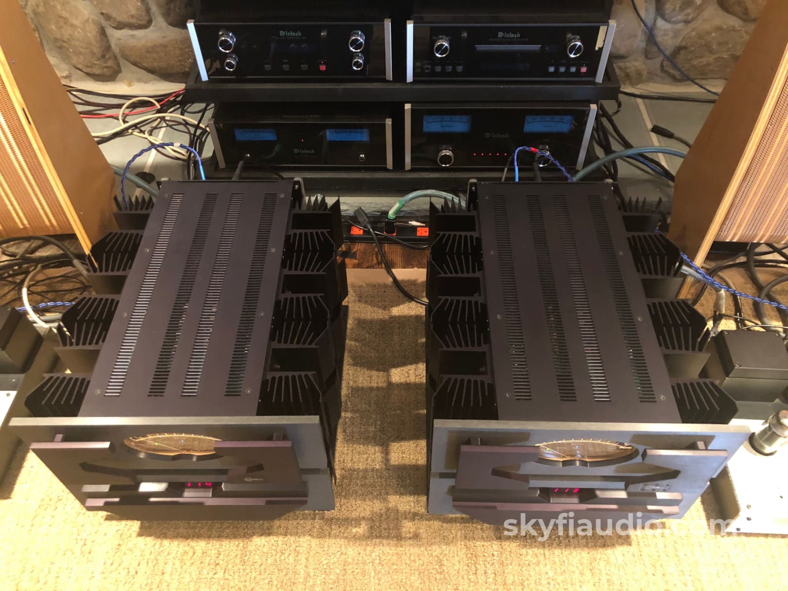 Krell Audio Standard (Kas) Flagship Amplifiers - The Best Of Complete Set Speakers