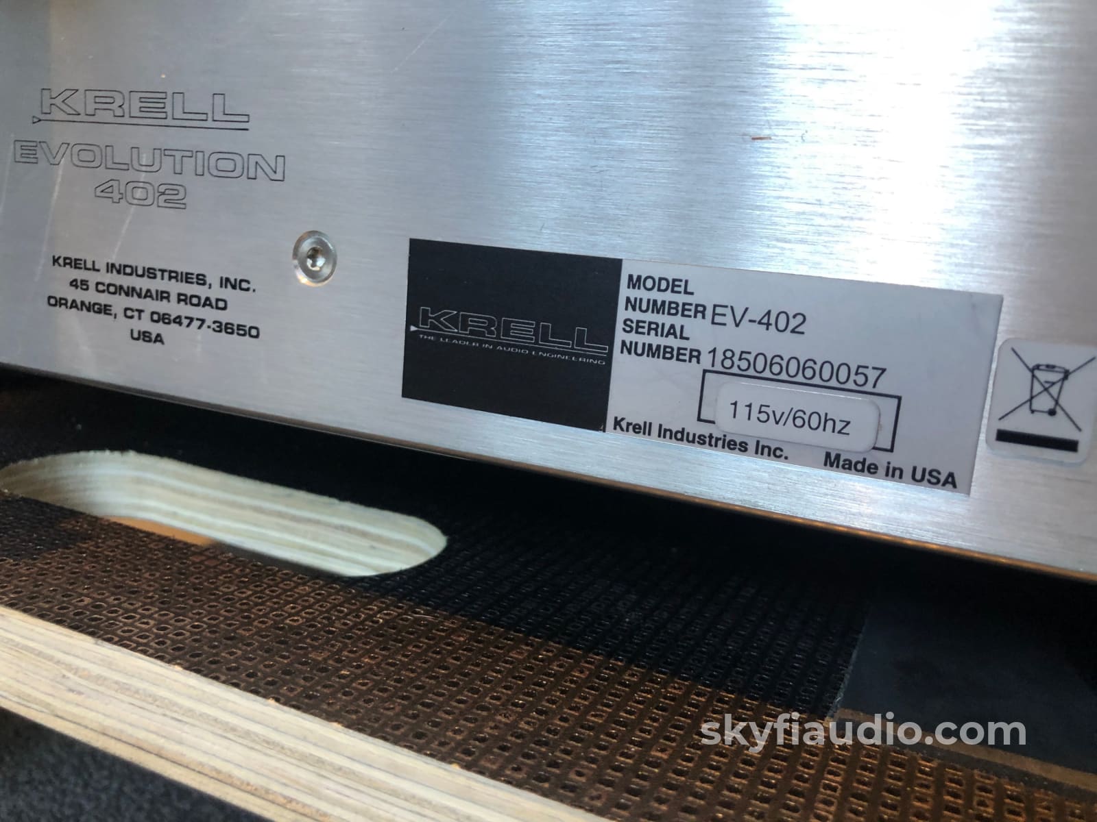 Krell Evolution Ev-402 Amplifier - 400W Flagship