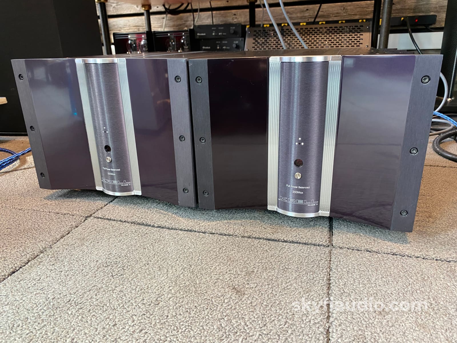 Krell Full Power Balanced X Series Fpb 350Mcx Monoblock Amplifiers 350-700-1400 Watts! Serviced By