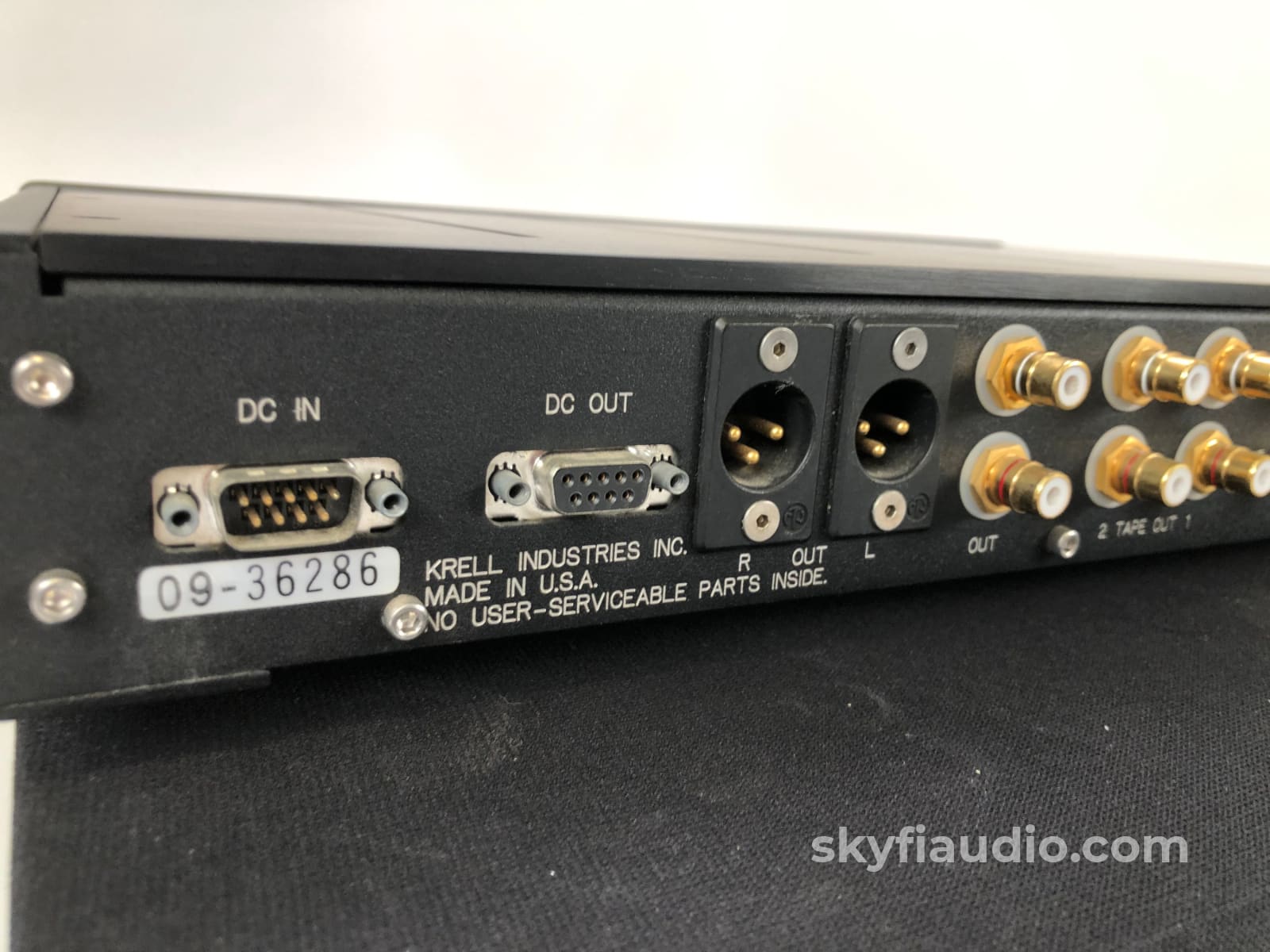 Krell Kbl Analog Solid State Preamp W/External Power Supply - Stereophile Class A Preamplifier