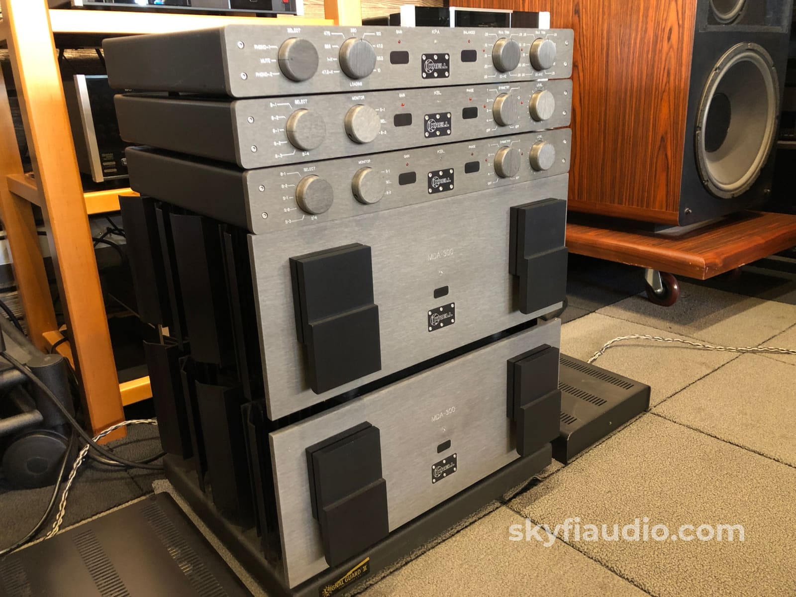 Krell Kbl Dual Mono Preamp Stack With Kpa Phono Section - Wow! Preamplifier