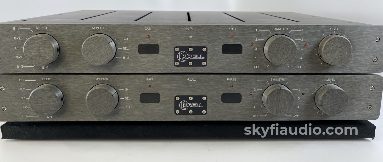 Krell Kbl Dual Mono Preamp Stack With Dual Power Supplies Preamplifier