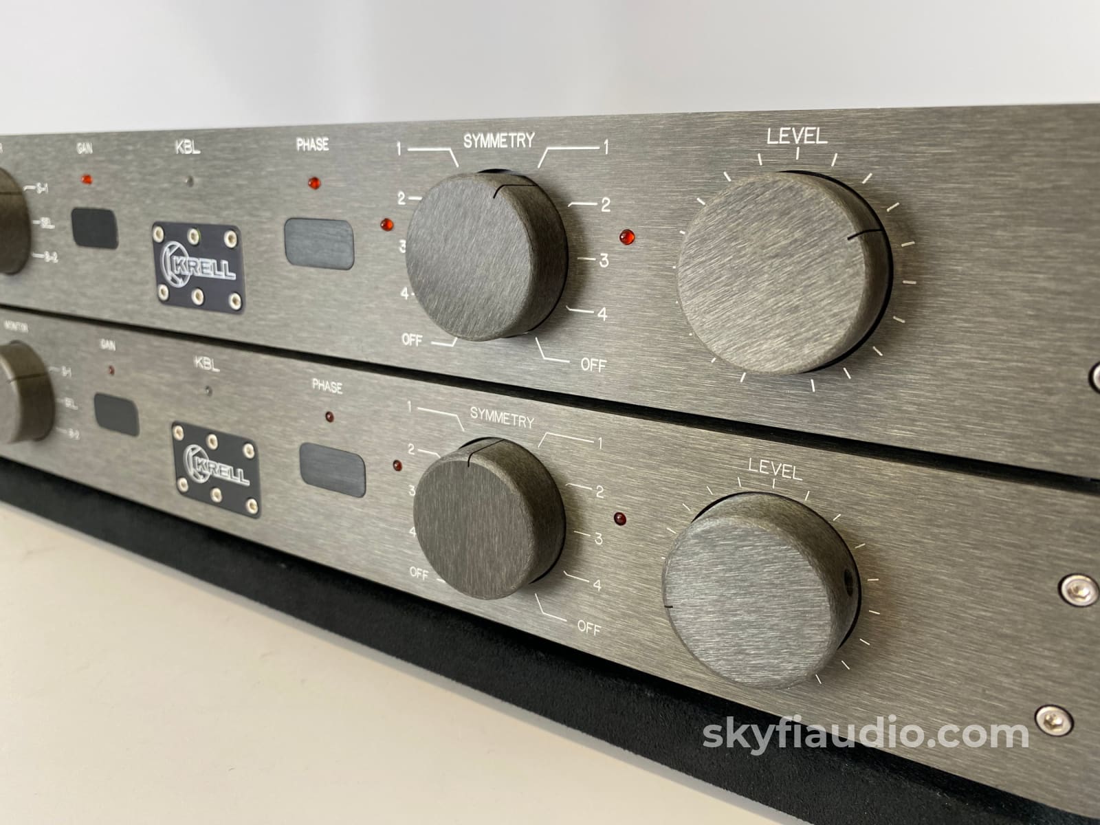 Krell Kbl Dual Mono Preamp Stack With Dual Power Supplies Preamplifier