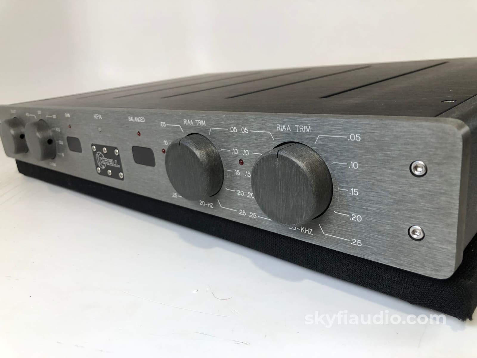 Krell Kbl + Kpa Preamp/Phono Preamp Combo With Power Supply - Stereophile Class A Duo Preamplifier