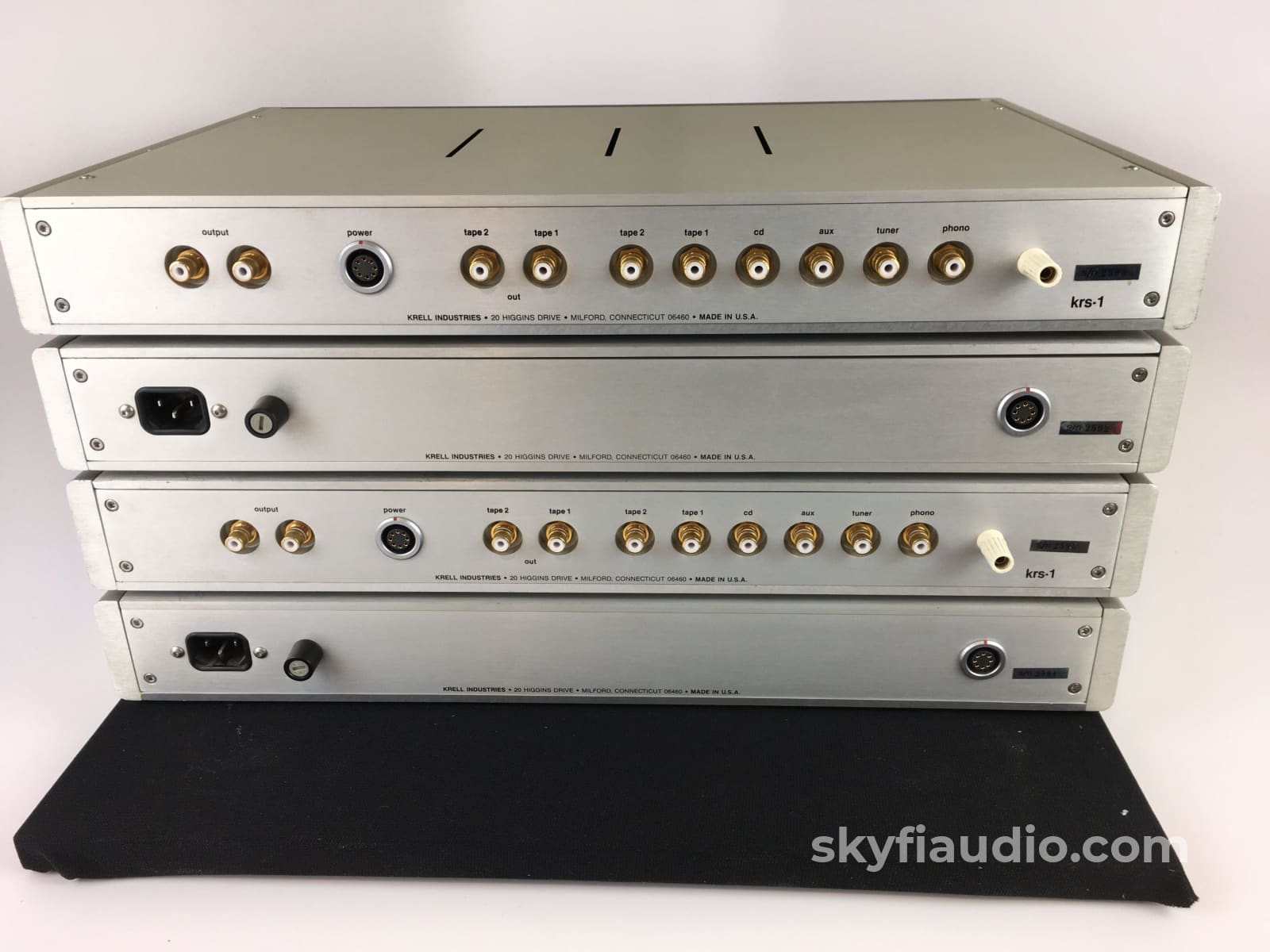 Krell Krs-1A - 4 Piece Reference Preamp With Phono Module Preamplifier