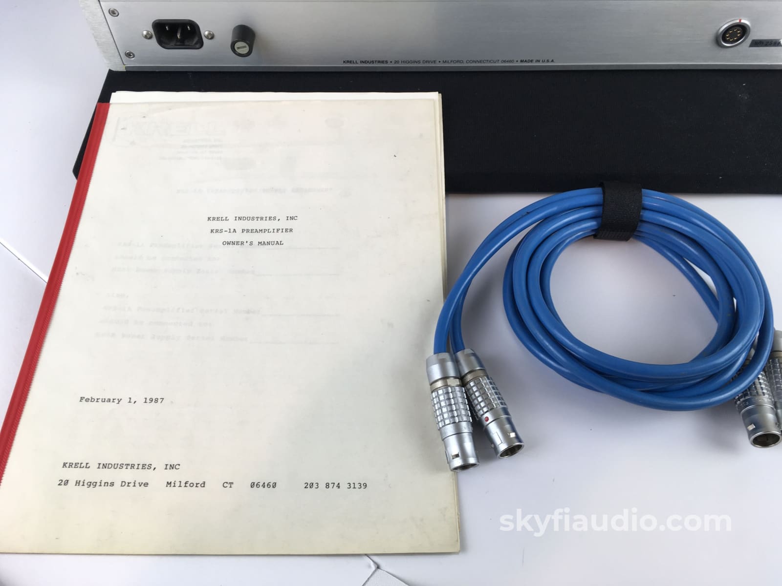 Krell Krs-1A - 4 Piece Reference Preamp With Phono Module Preamplifier