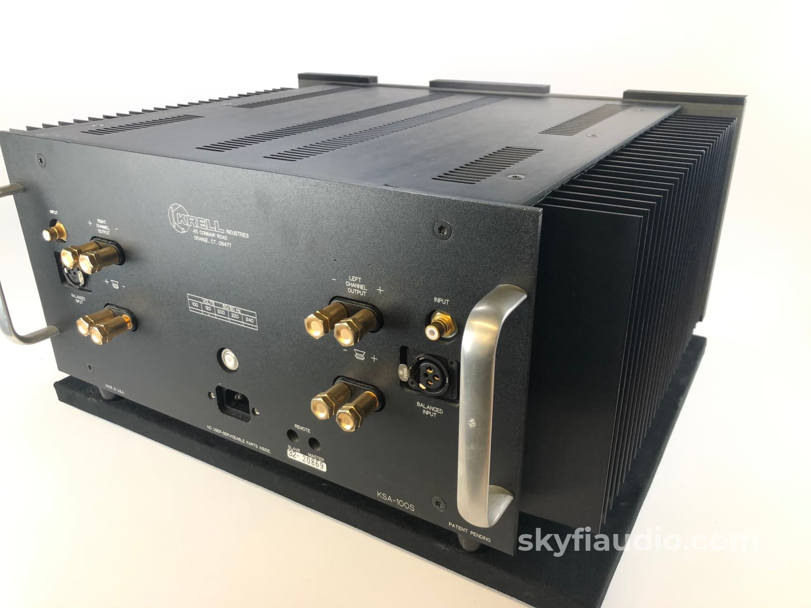 Krell Ksa-100S Amplifier - 100W Class A Without The Heat!