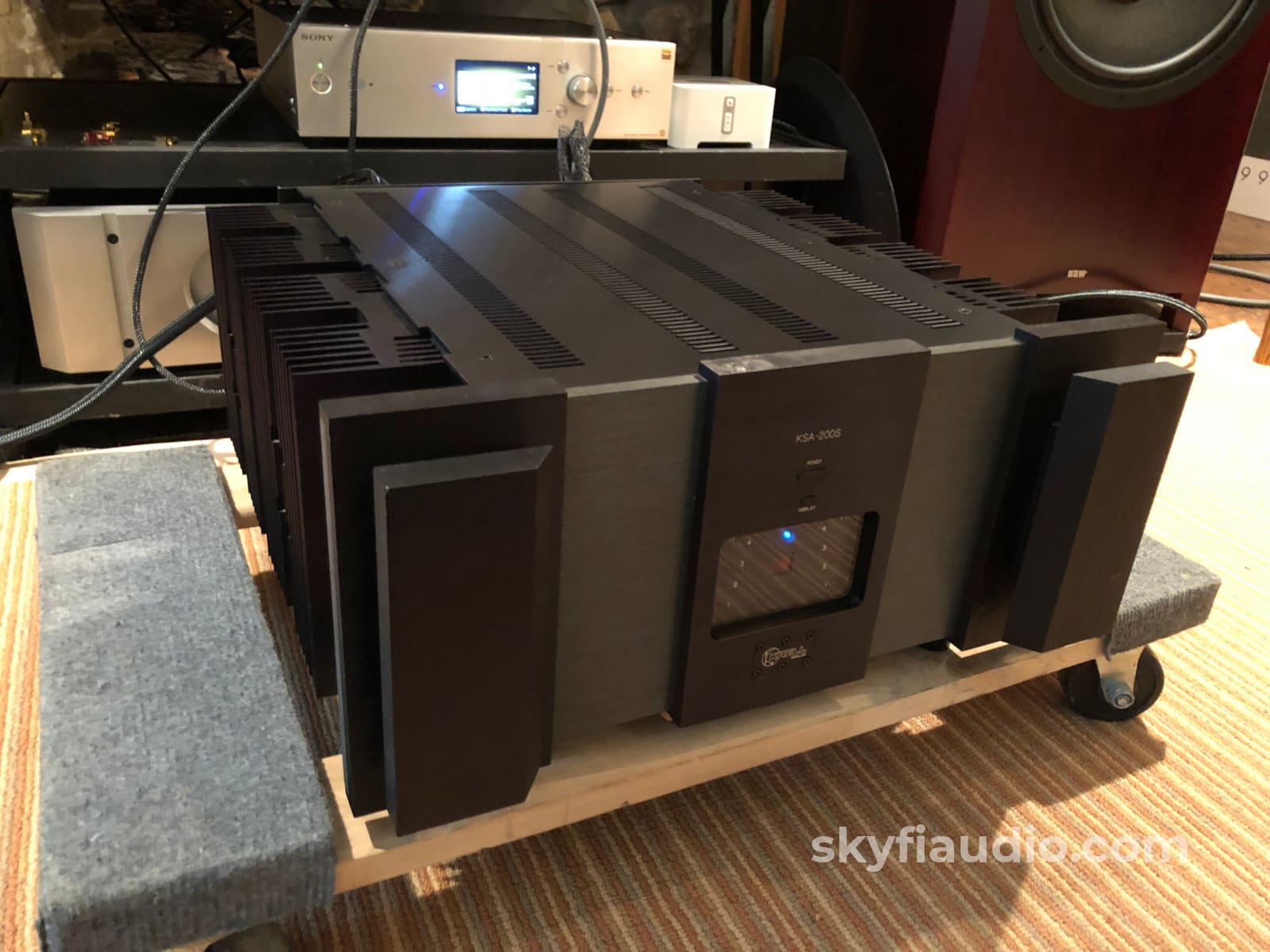 Krell KSA-200S - 200W Solid State Amplifier - Just Serviced