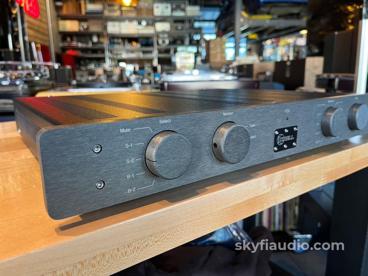 Krell KSL Balanced Solid State Preamplifier - w/ Optional Phono Card - Preamplifier