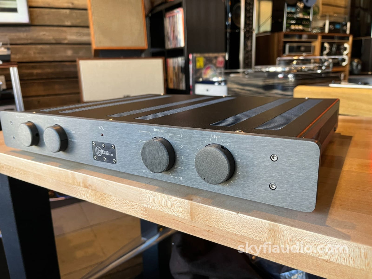 Krell KSL Balanced Solid State Preamplifier - w/ Optional Phono Card - Preamplifier