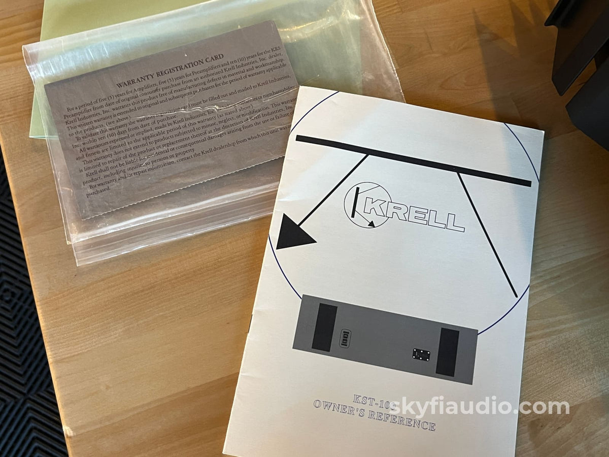 Krell KST-100 Vintage Solid State Amplifier - 100W - Amplifier