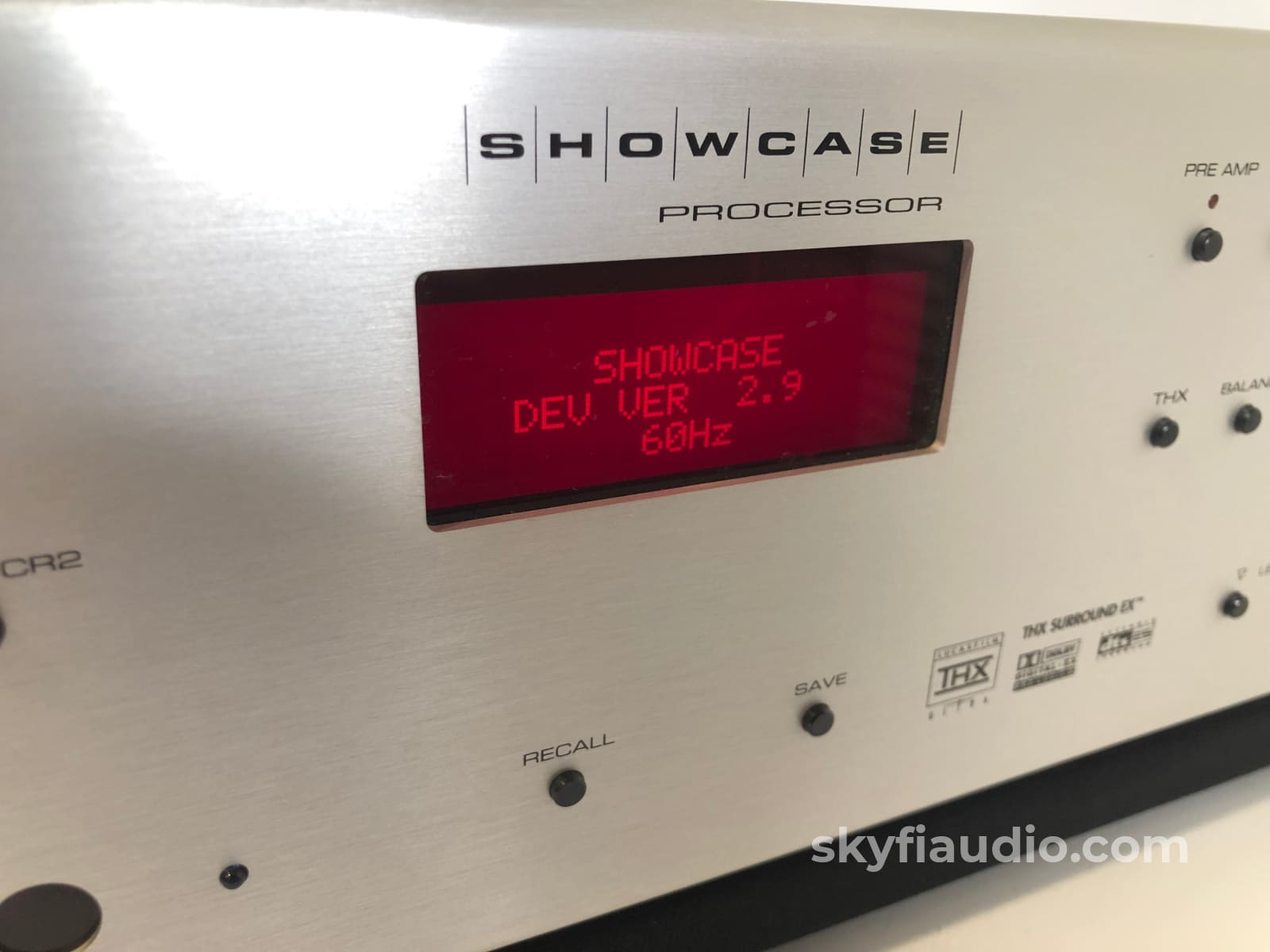 Krell Showcase Home Theater Thx Processor / Two Channel Preamp Preamplifier