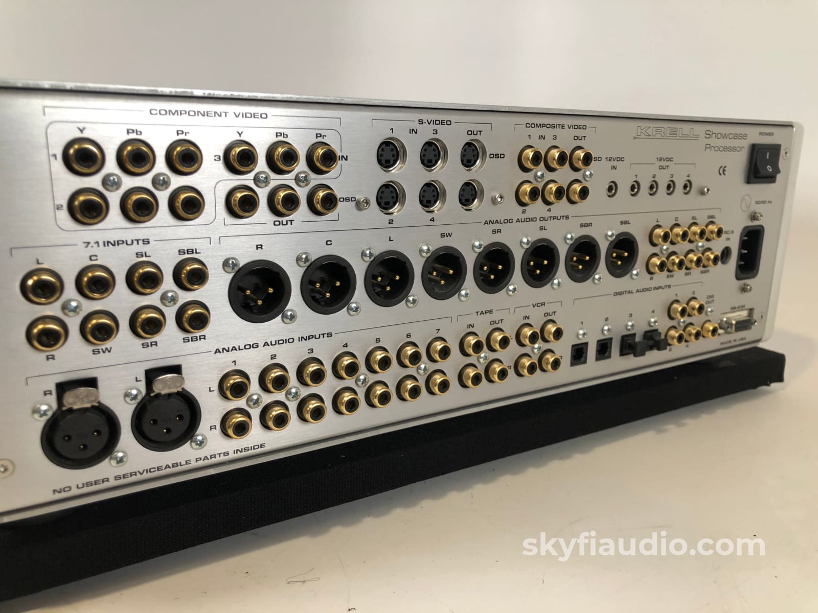 Krell Showcase Home Theater Thx Processor / Two Channel Preamp Preamplifier