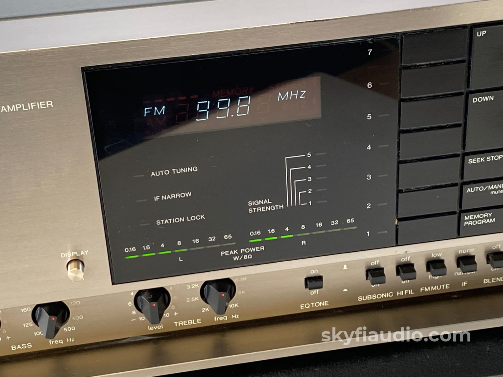 Kyocera R-651 Vintage Am/Fm Stereo Receiver W/Phono Integrated Amplifier