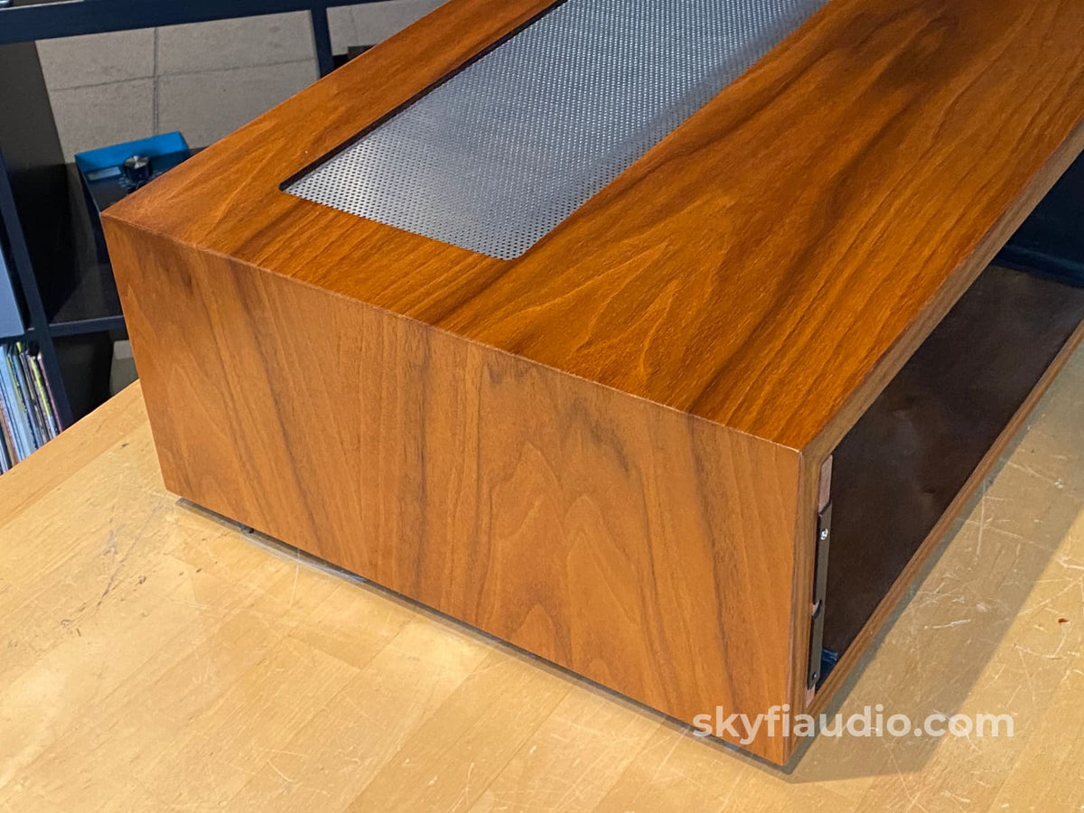 L52 Reproduction Walnut Veneer Cabinet W/ 10’ 12’ Adjustable Panlocs Accessory