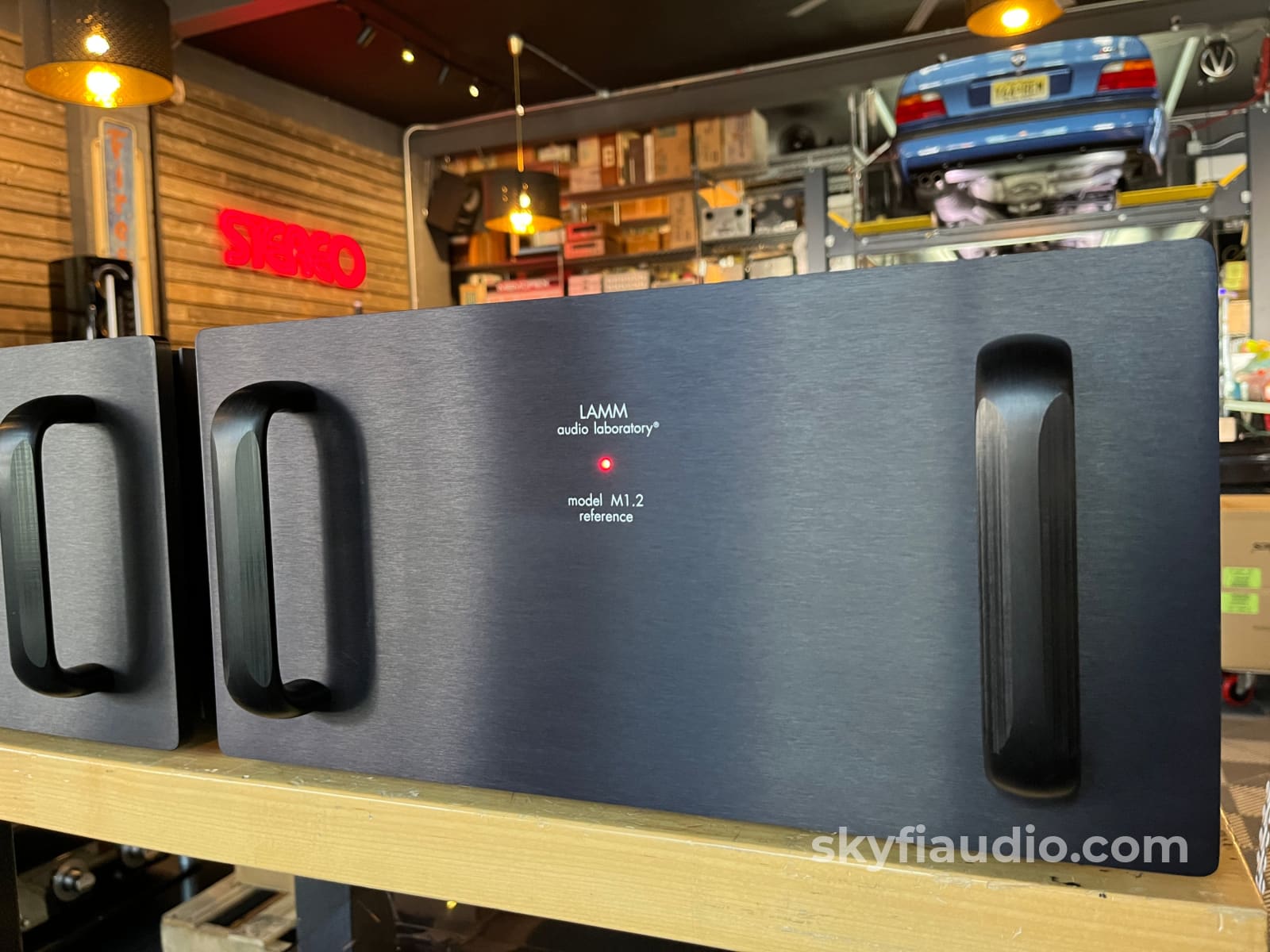 Lamm M1.2 Reference Monoblock Amplifier Pair Class A Tube / MOSFET Hybrid Amplifier