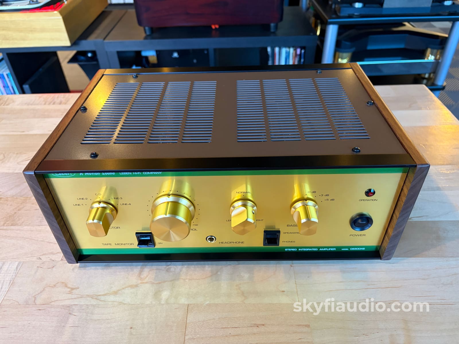 Leben CS-300XS Tube Integrated Amplifier - New - Pre-Order Integrated Amplifier