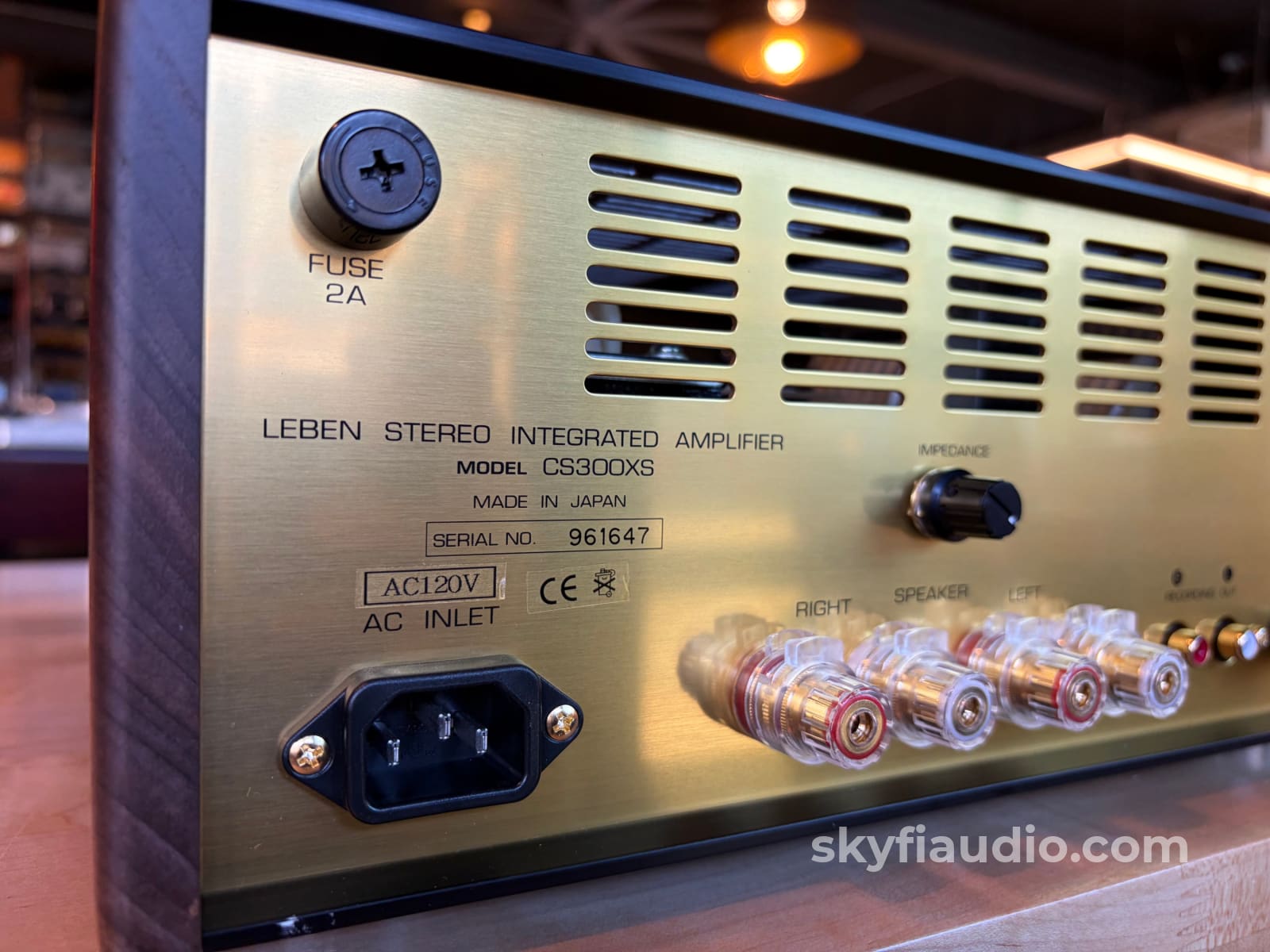 Leben CS-300XS Tube Integrated Amplifier - New - Pre-Order Integrated Amplifier