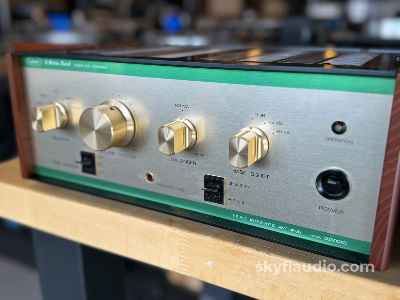 Leben Integrated Amp And Phono Preamp Combo Cs-300X(S) & Rs30Eq Serviced Amplifier