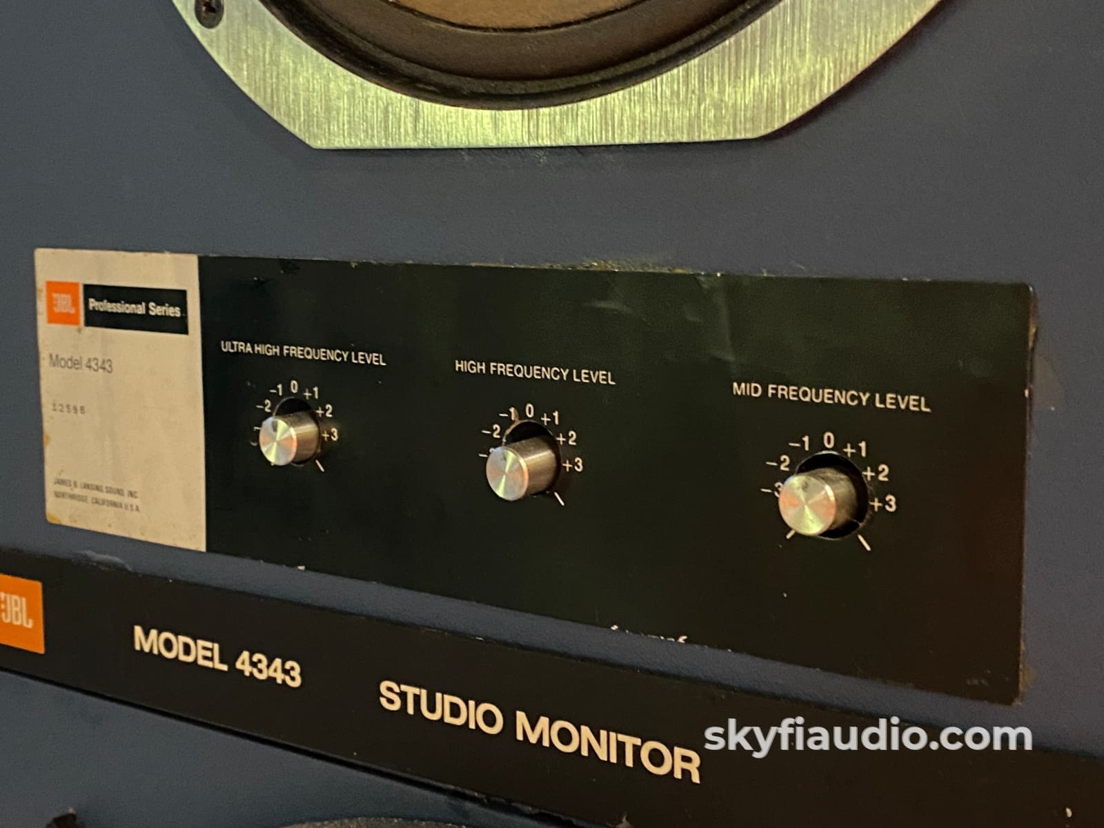 Legendary Jbl 4343 Studio Monitors Restored And Spectacular See Video Speakers