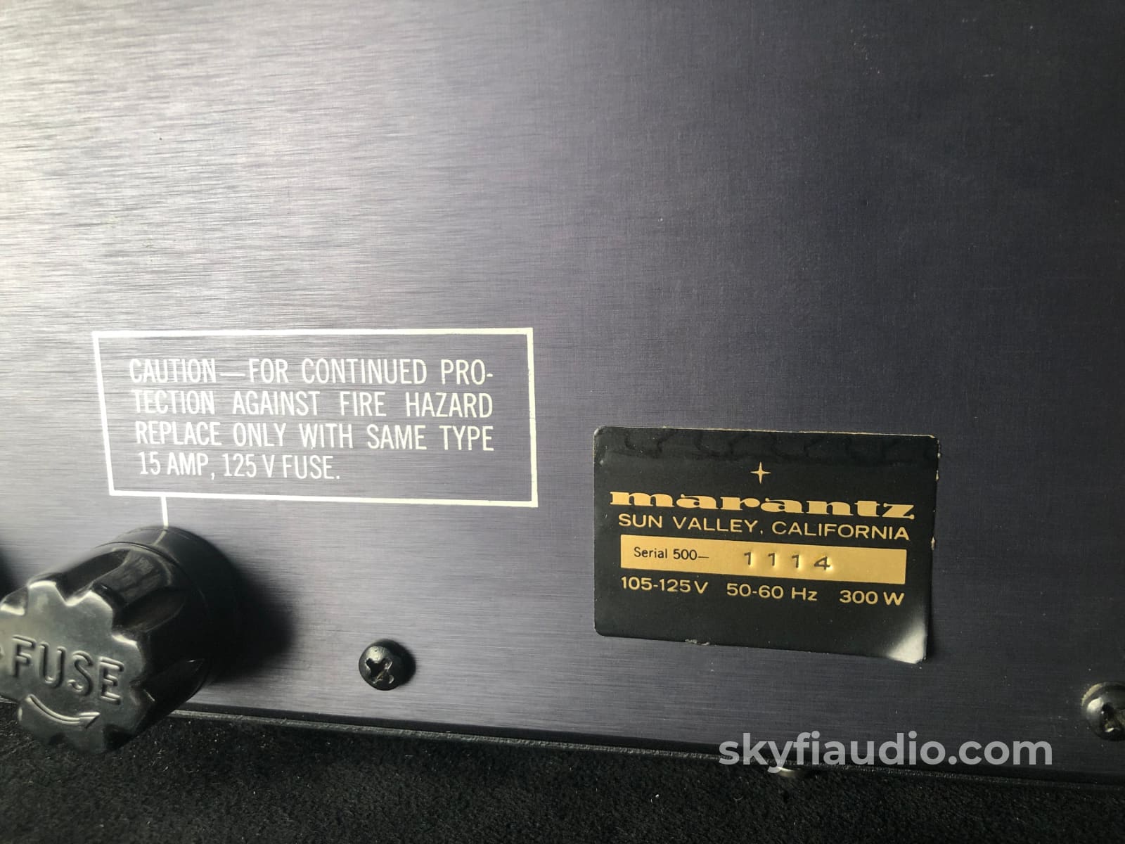 Legendary Marantz Model 500 Vintage Amplifier In The Box!