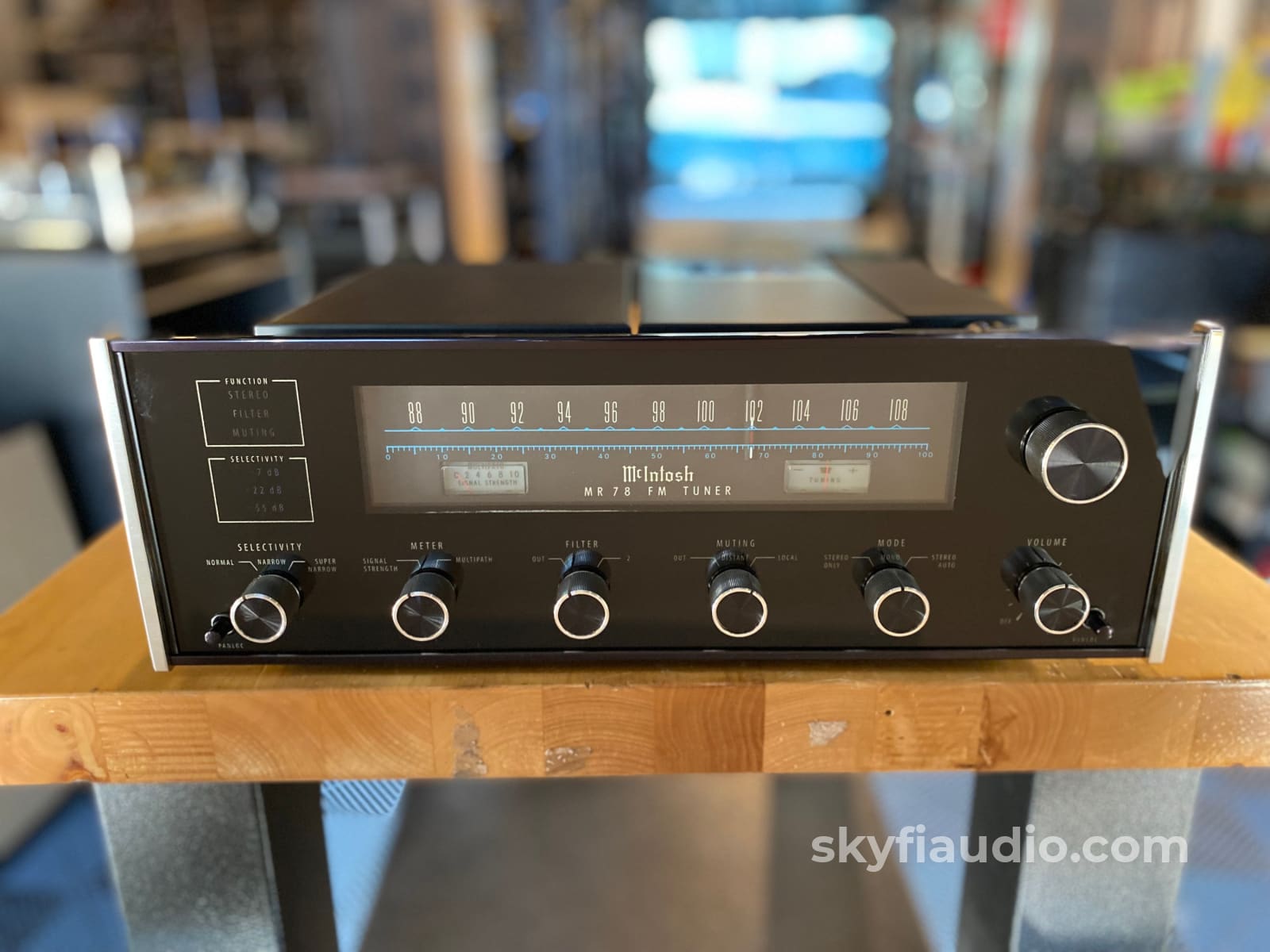 Legendary Mcintosh Mr78 Analog Tuner - New Old Stock Complete Collectors Set