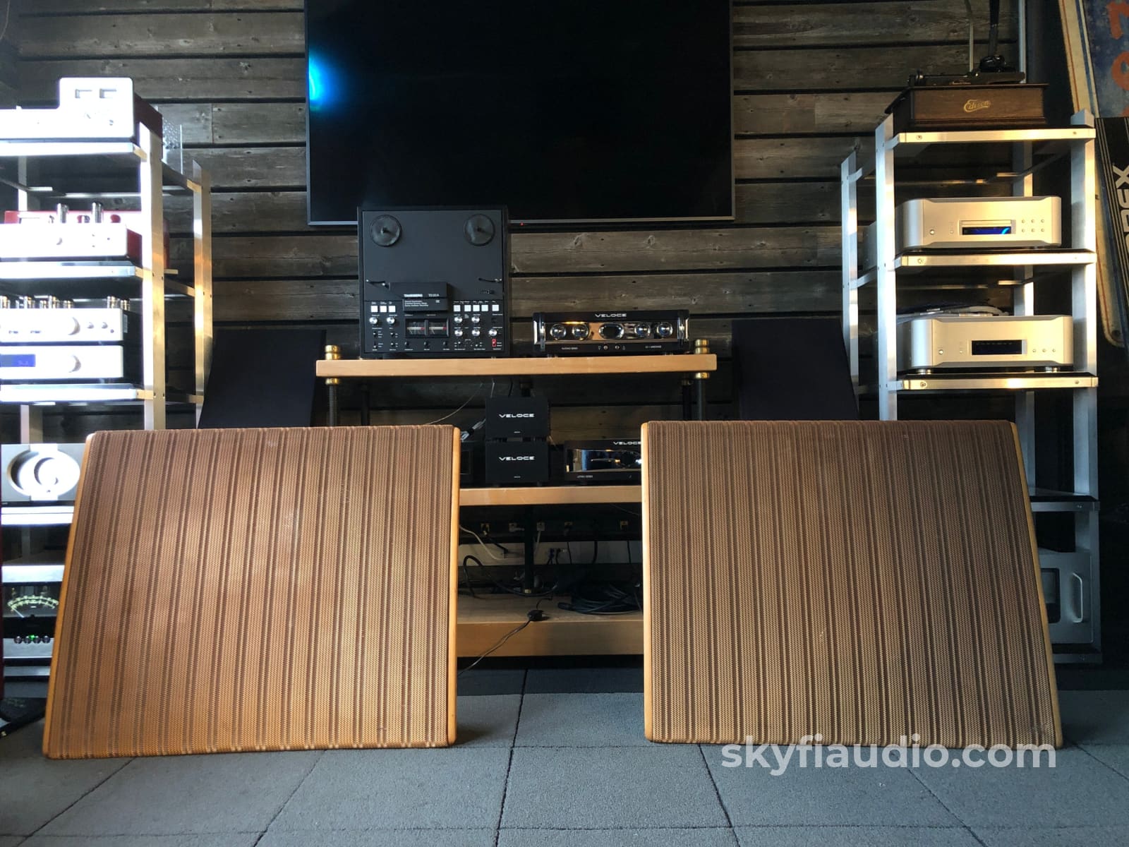 Legendary Quad Esl-57 Electrostatic Speakers - Unmolested Originals!