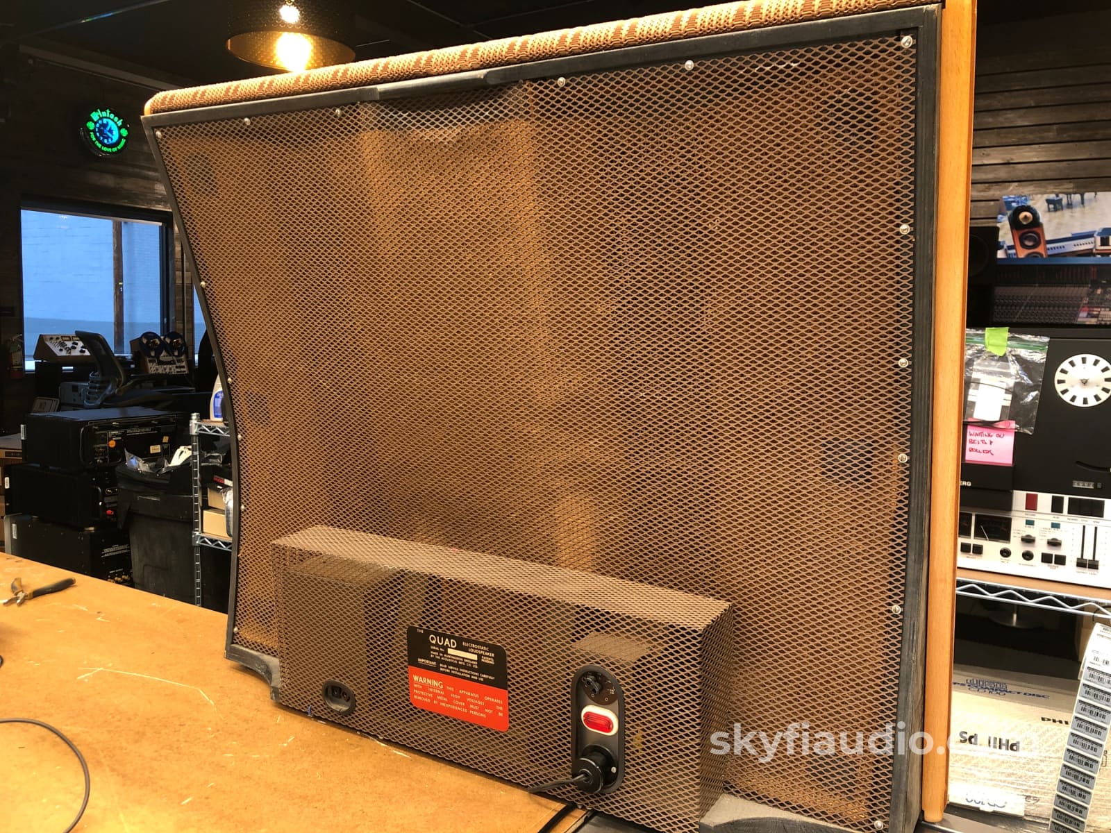 Legendary Quad Esl-57 Electrostatic Speakers - Unmolested Originals!