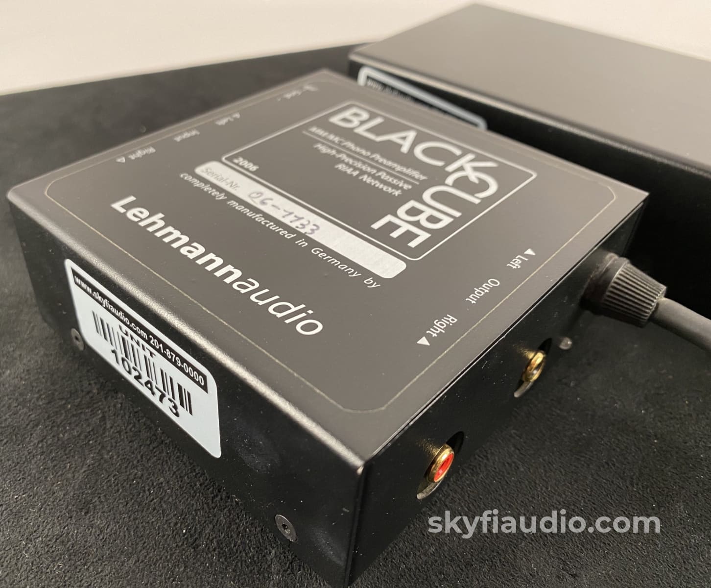 Lehmann Audio Black Cube Se Phono Preamplifier W/Pwx Upgraded Power Supply