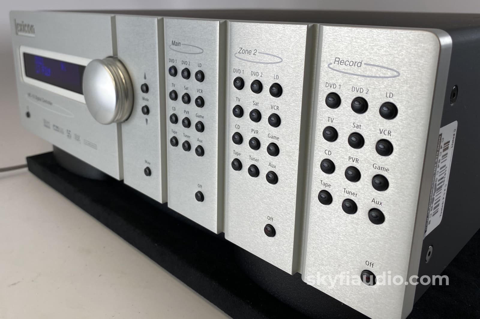 Lexicon Mc-12B Home Theater Processor With Superb Balanced Audio Connections Preamplifier