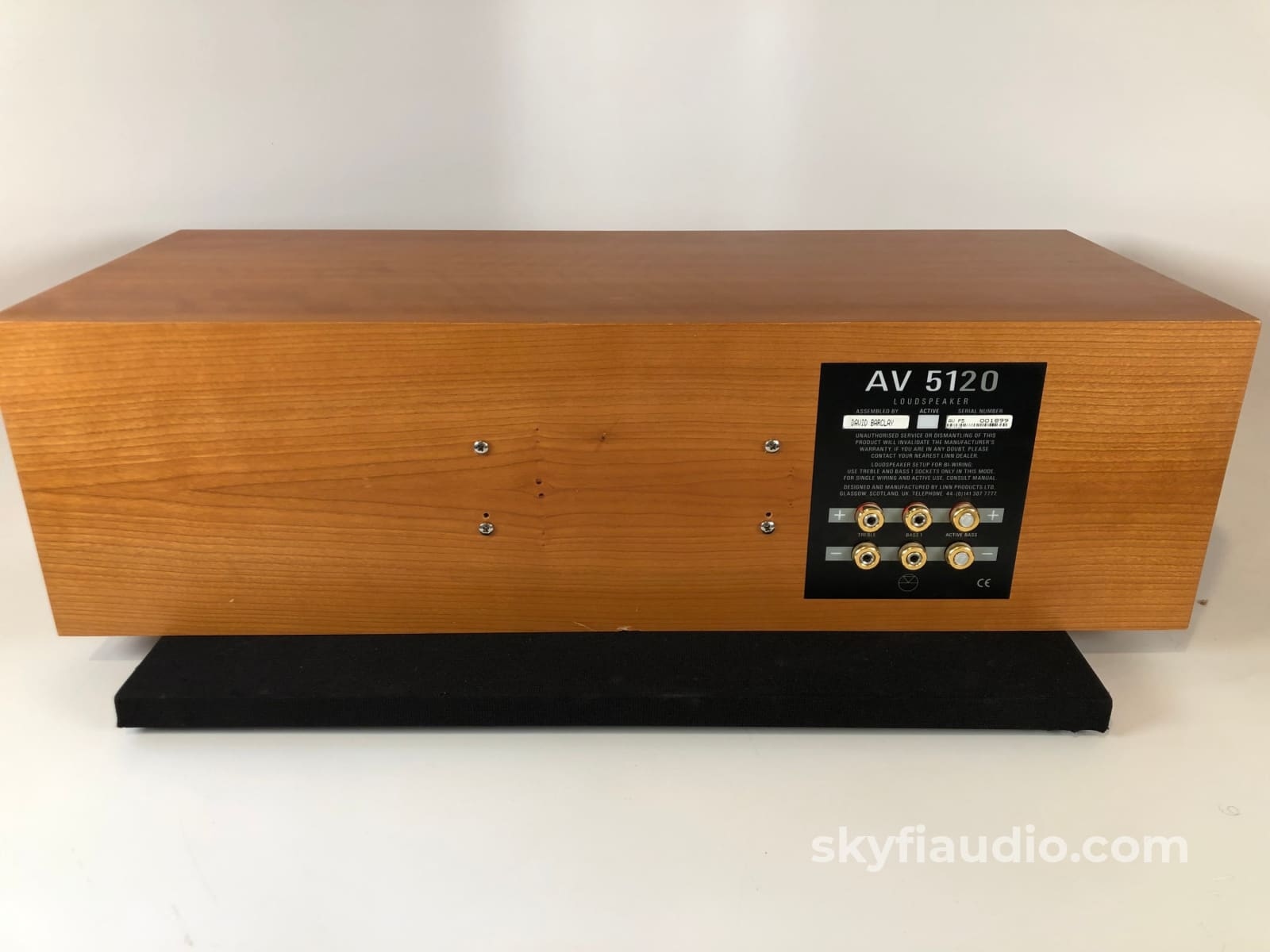 Linn 5 Speaker Surround System - Keilidh, Tukan, and AV5120 in Cherry