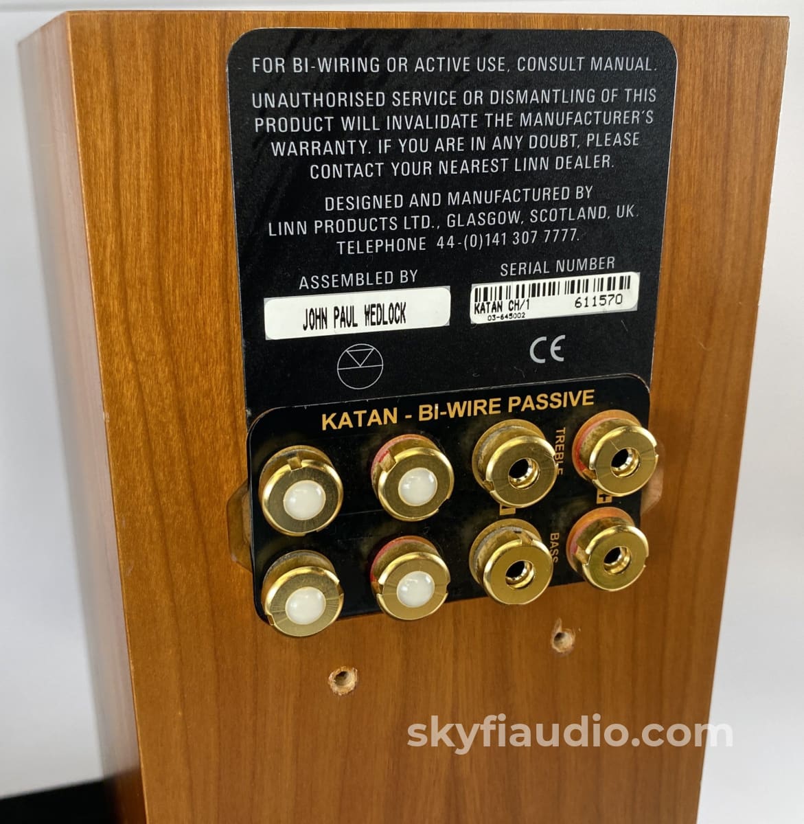 Linn Katan Bookshelf Speaker - Made In The Uk Speakers
