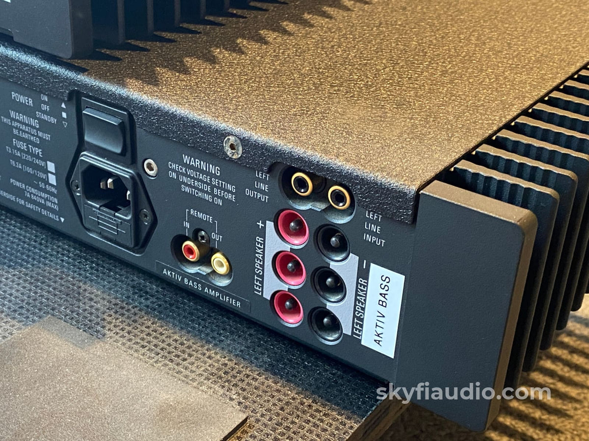 Linn Keltik Speakers + 4 Klout Amps W/ Aktiv Xo Cards