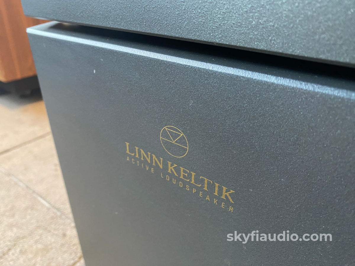 Linn Keltik Speakers + 4 Klout Amps W/ Aktiv Xo Cards