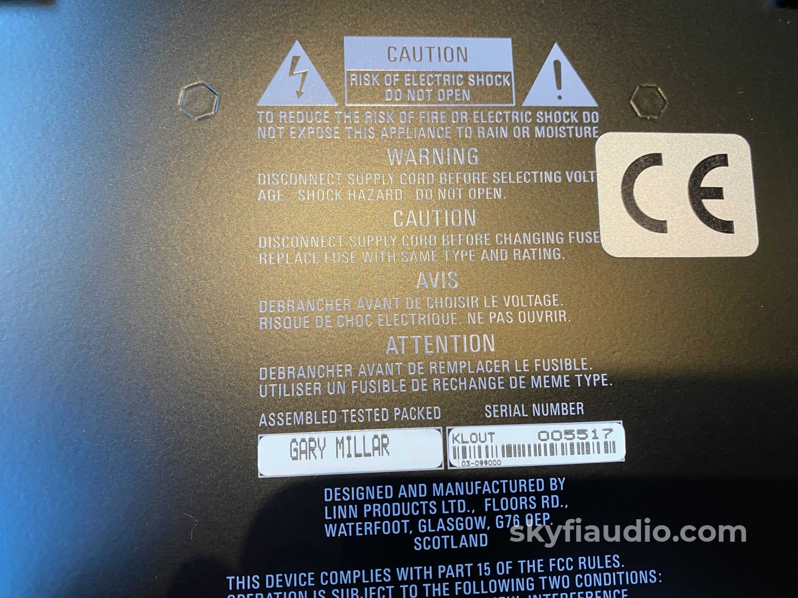 Linn Klout Amplifier - Linns Best Ever 3 Of