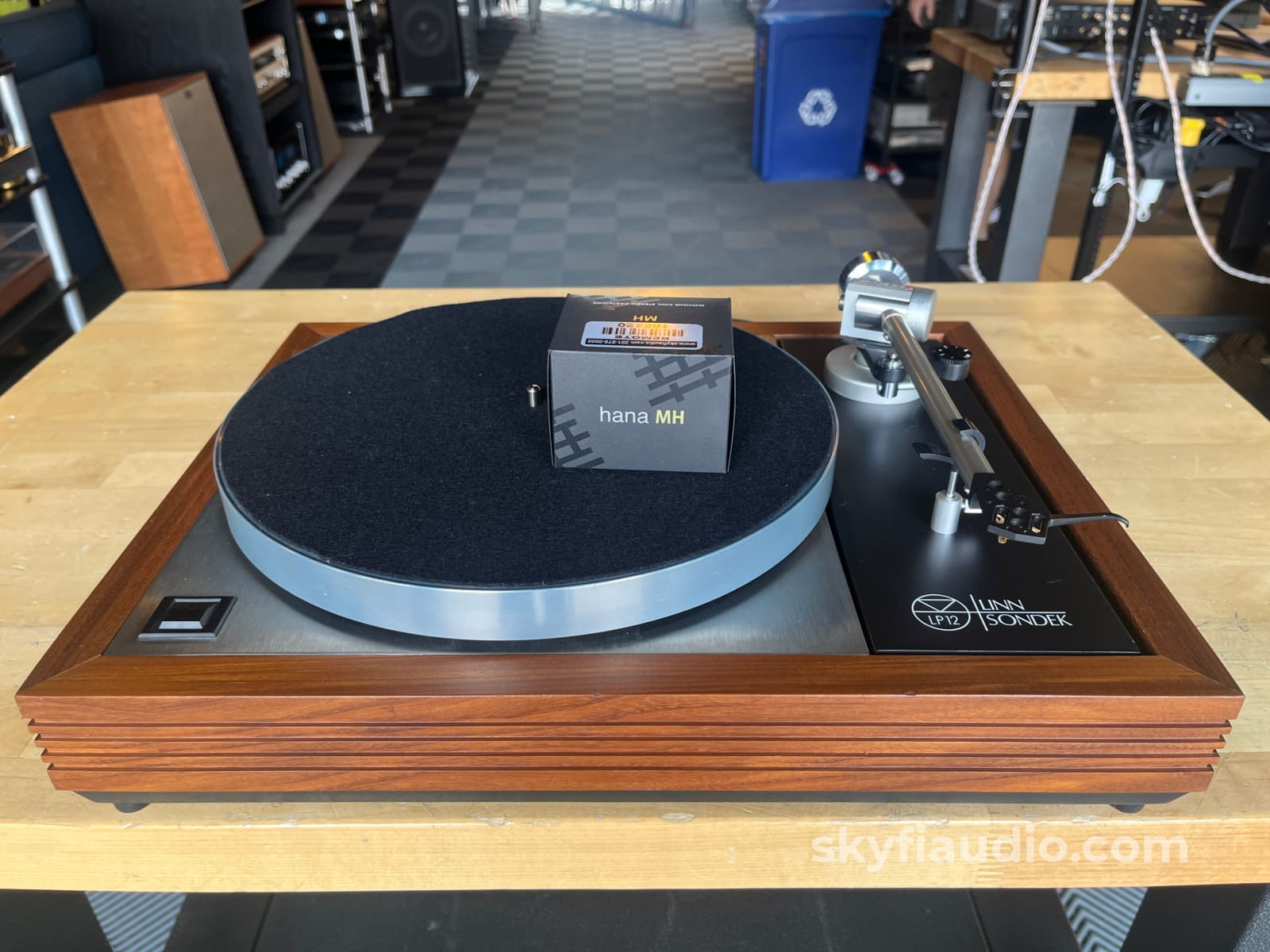 Linn Lp12 Transcription Turntable - Serviced Calibrated W/New Hana Mh Cartridge