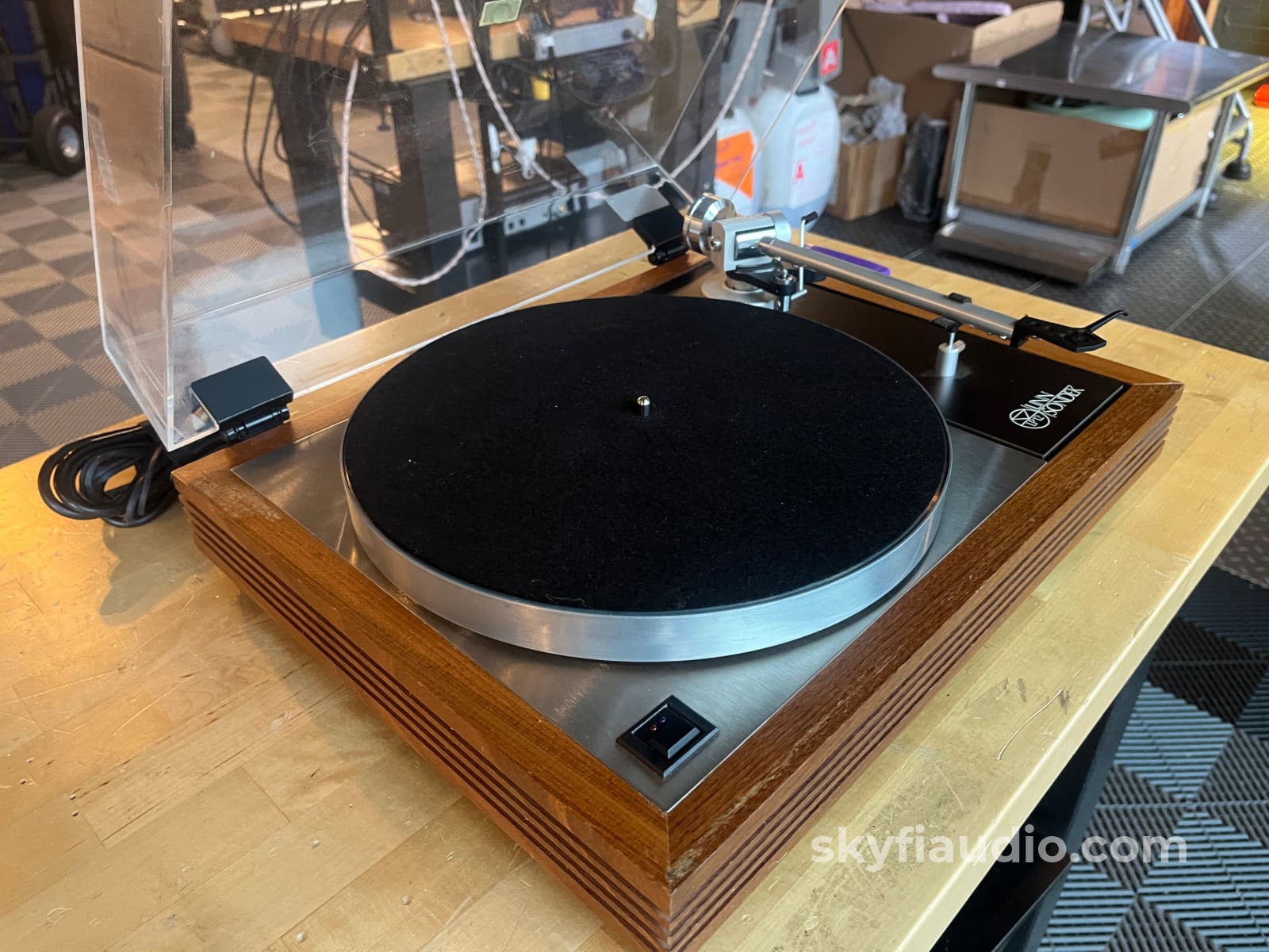 Linn Lp12 Transcription Paired With New A Sumiko Songbird Phono Cartridge Turntable