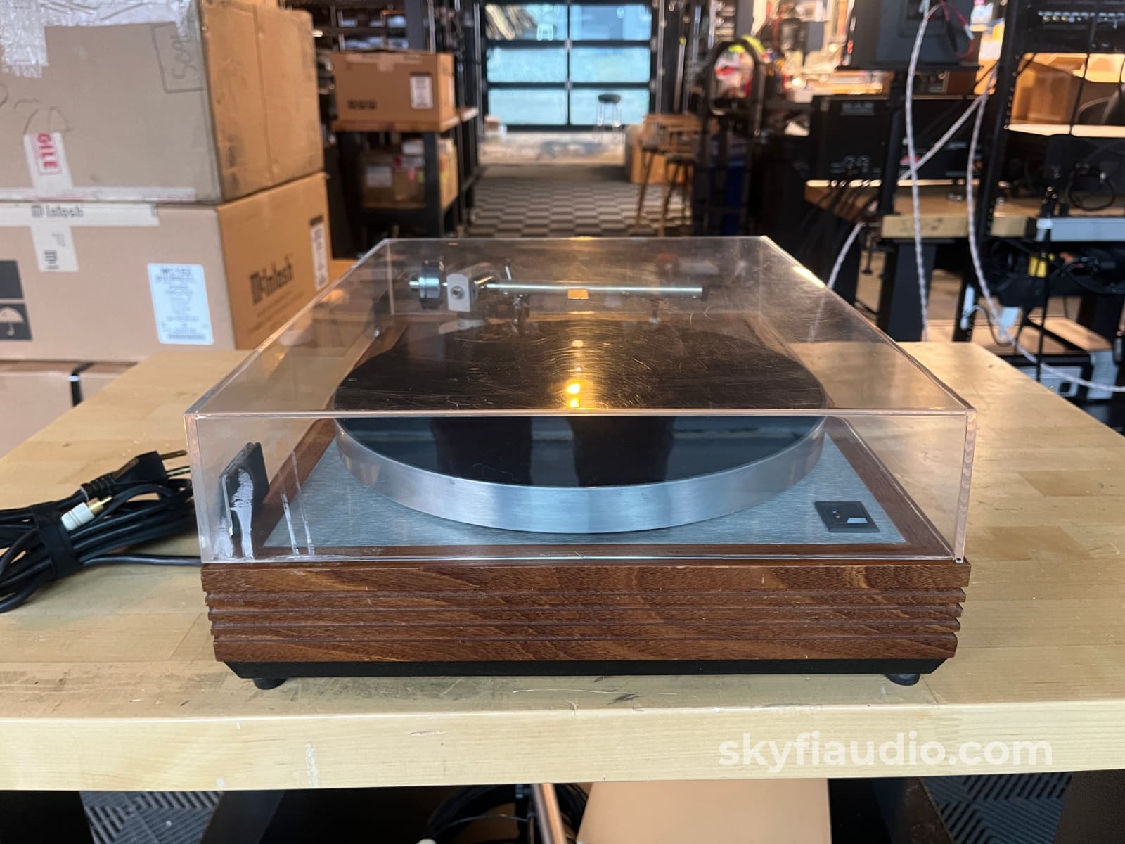 Linn Lp12 Transcription Paired With New A Sumiko Songbird Phono Cartridge Turntable