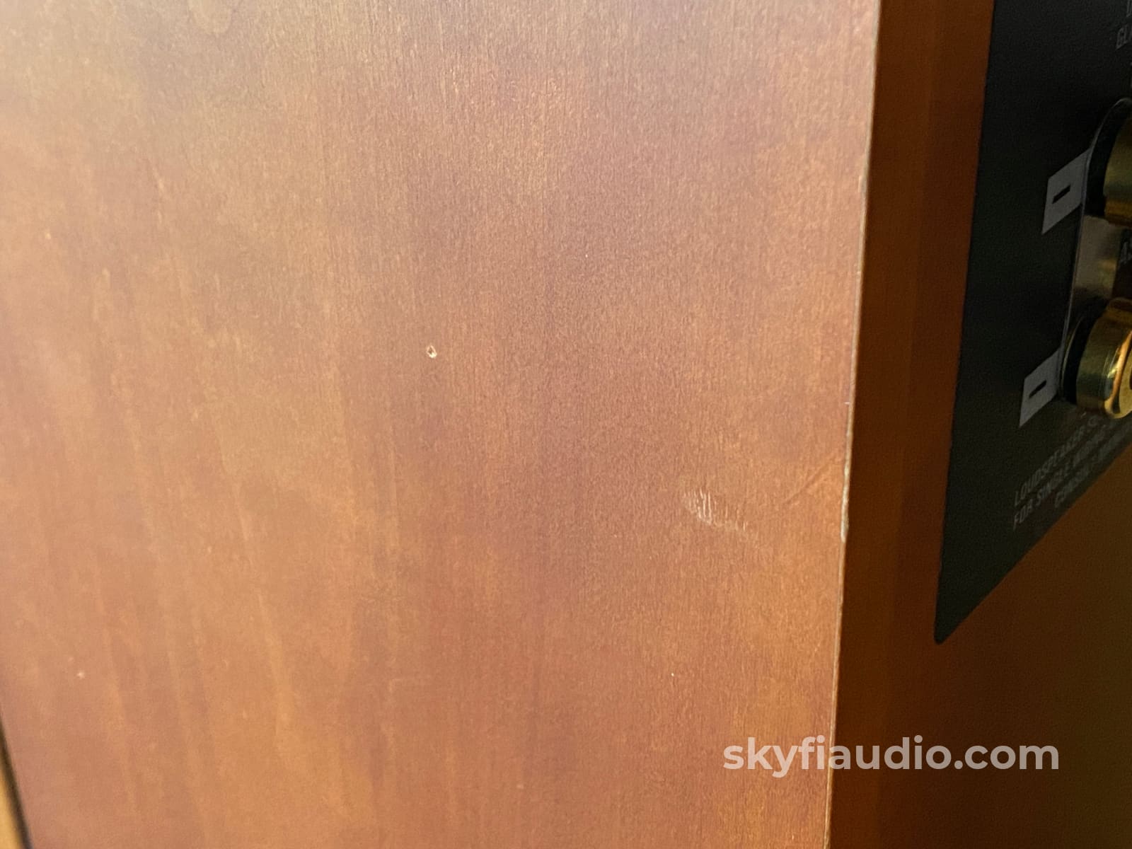 Linn Tukan Bookshelf Speaker In Teak - Made The Uk Speakers