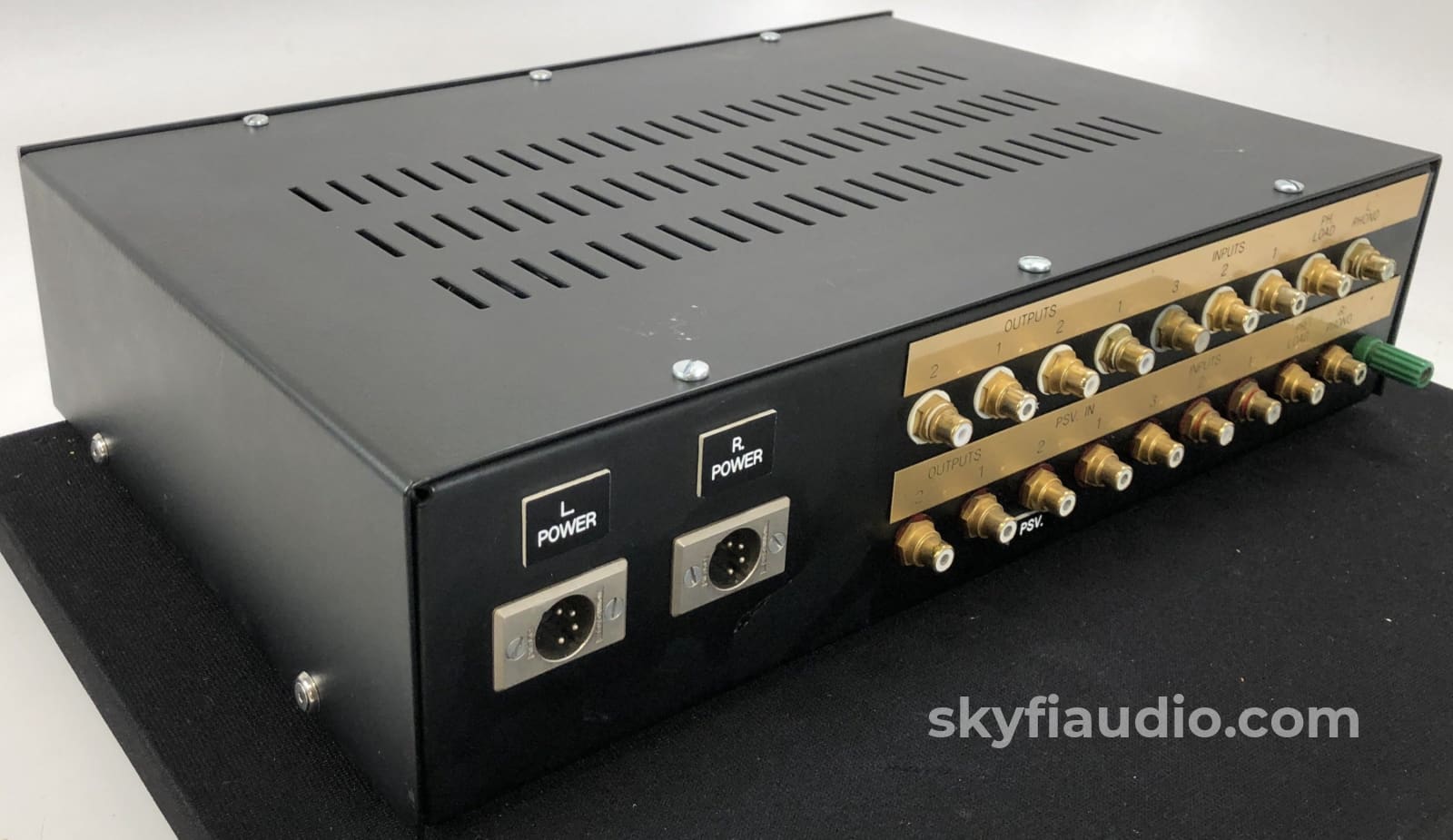 Loesch And Wiesner Tube Preamp With Phono And Dual Outboard Power Supplies Preamplifier