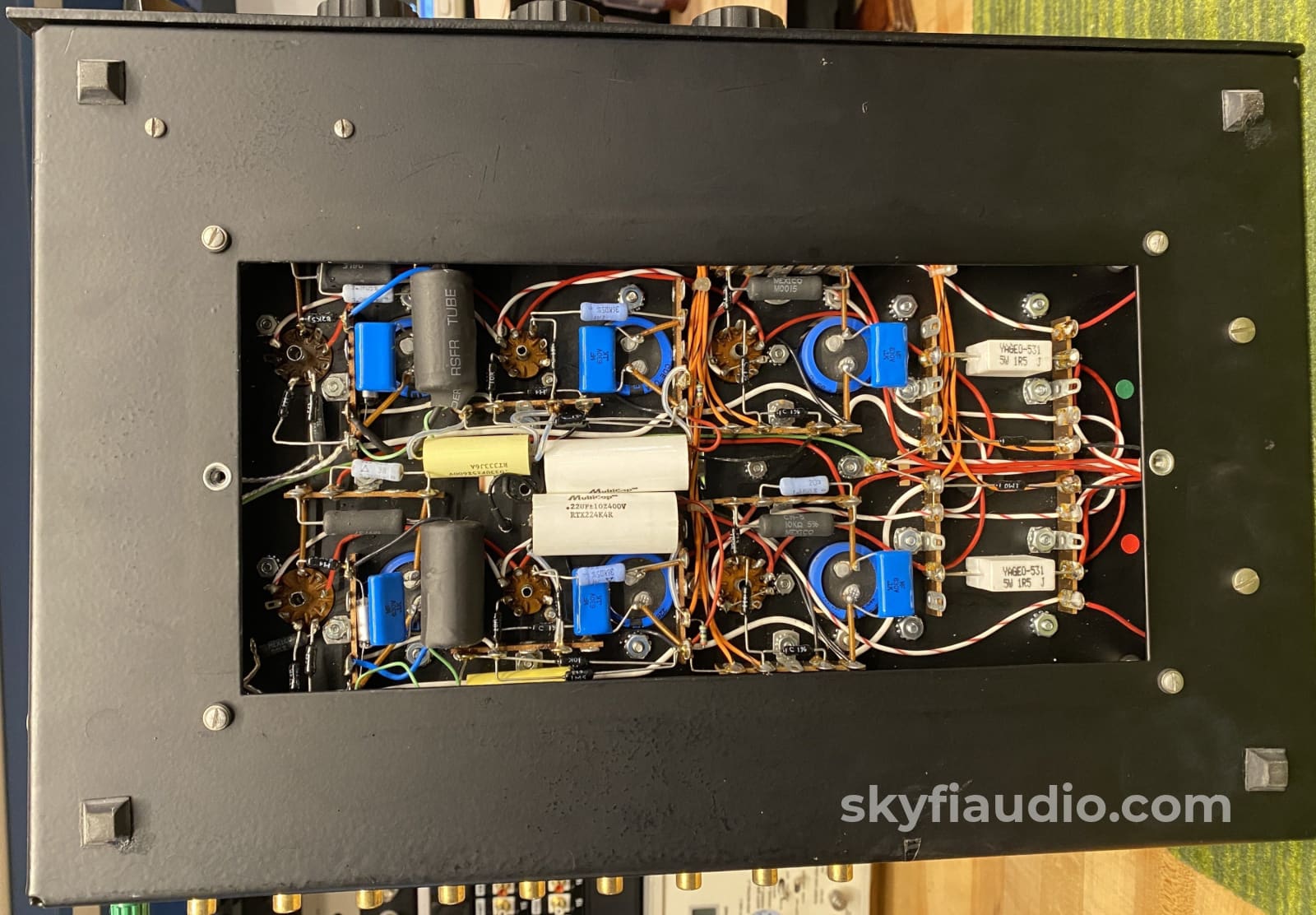 Loesch And Wiesner Tube Preamp With Phono And Dual Outboard Power Supplies Preamplifier